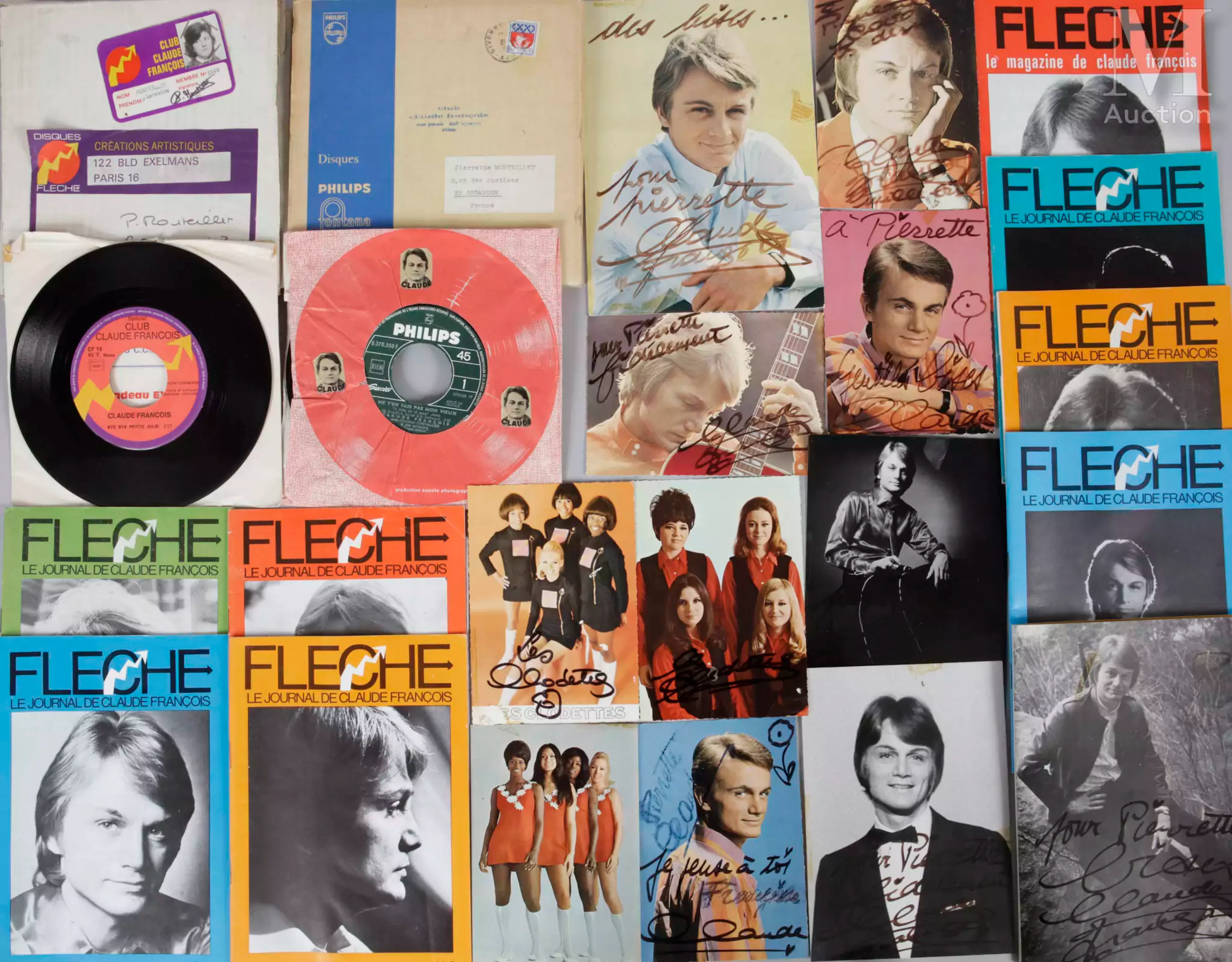 CLAUDE FRANCOIS / FAN-CLUB