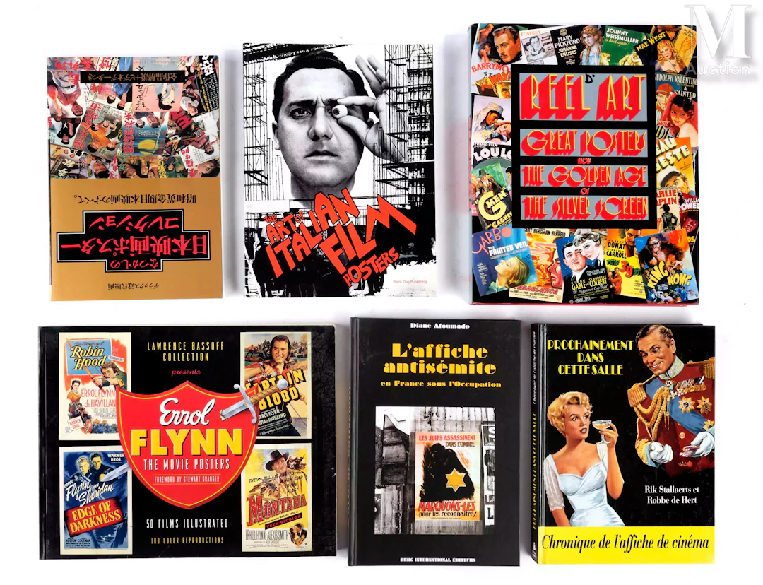 AFFICHES DE CINÉMA 6 ouvrages