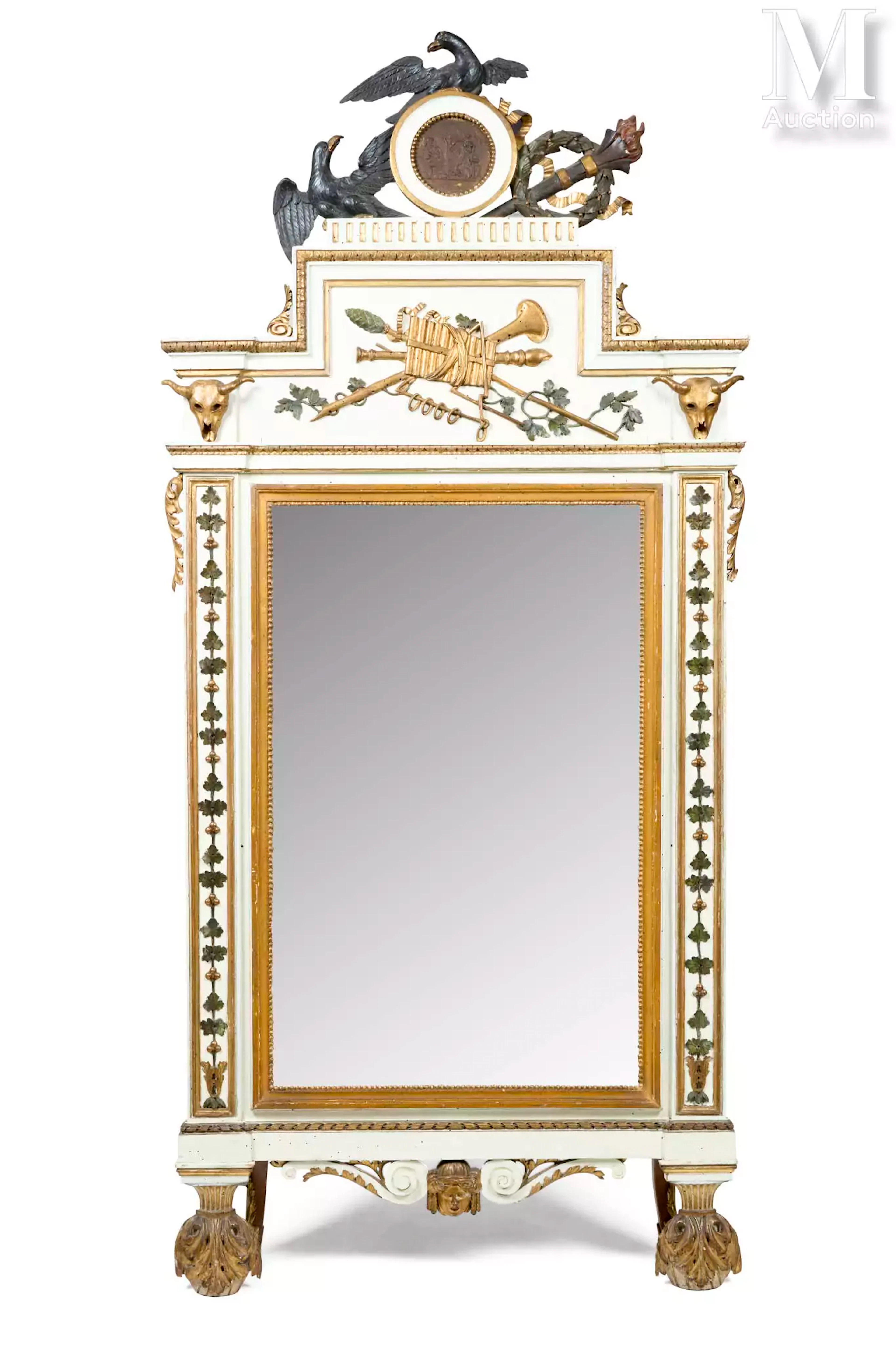Miroir, Italie, XIXe siècle
