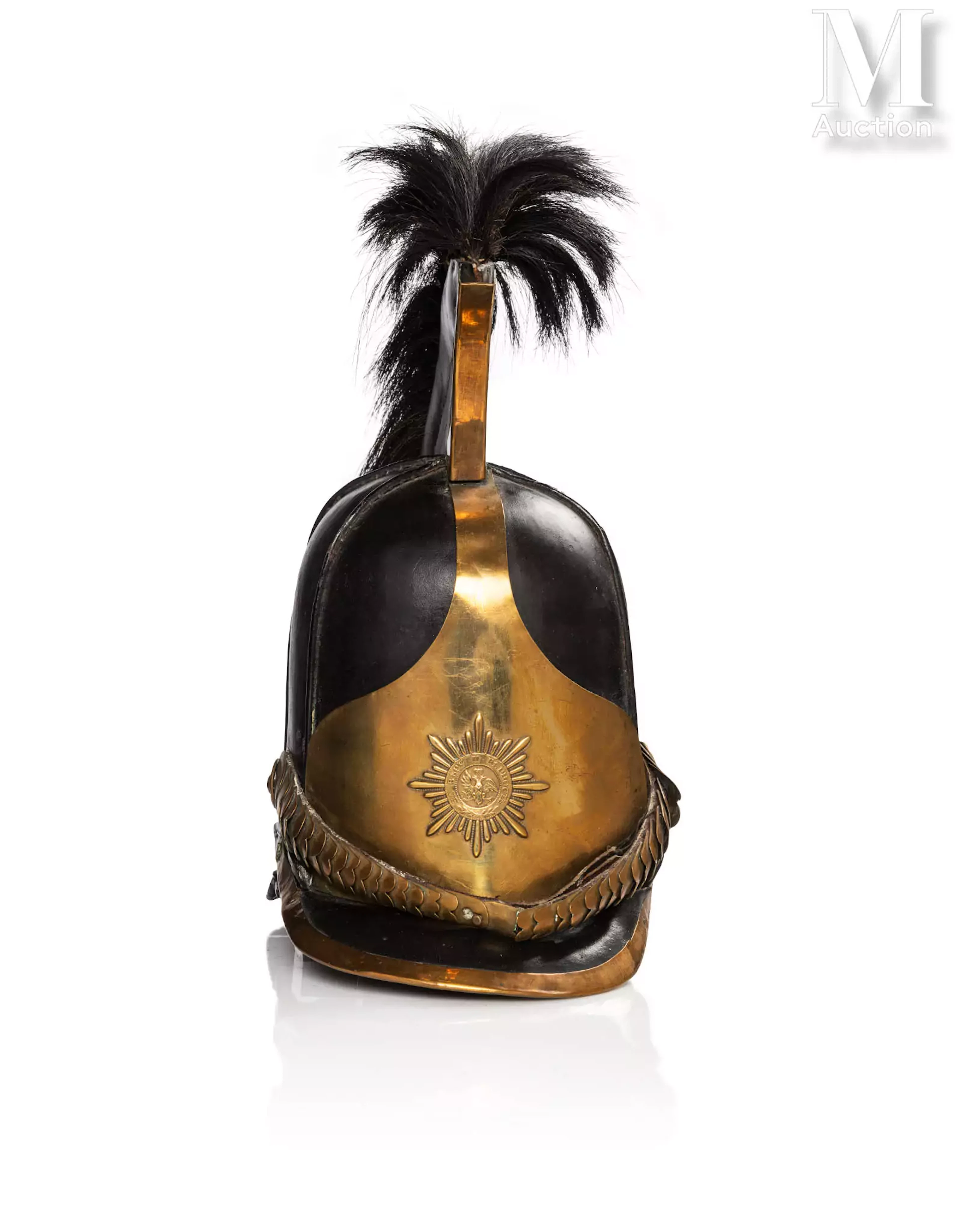 Casque de soldat des Cuirassiers ou des Dragons, modèle 1808