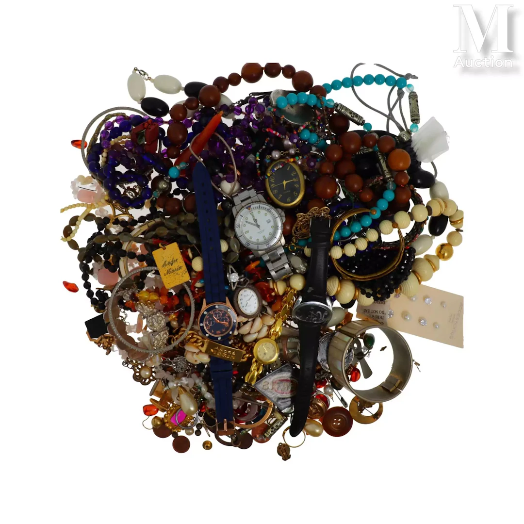 Lot de bijoux fantaisie