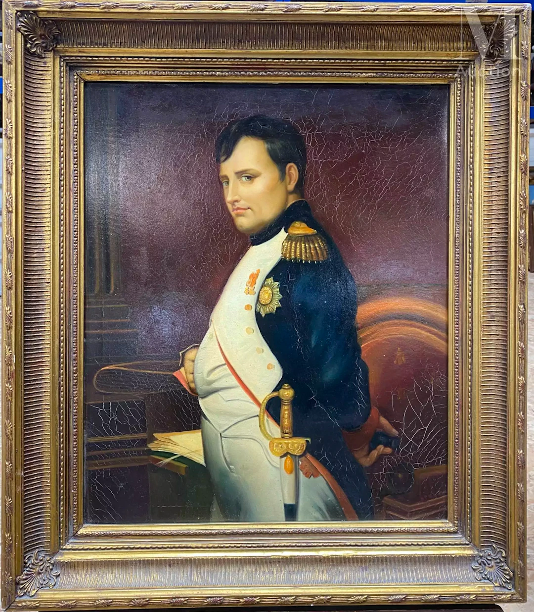 École MODERNE, copie d'après Paul DELAROCHE (1797-1856) L'empereur
