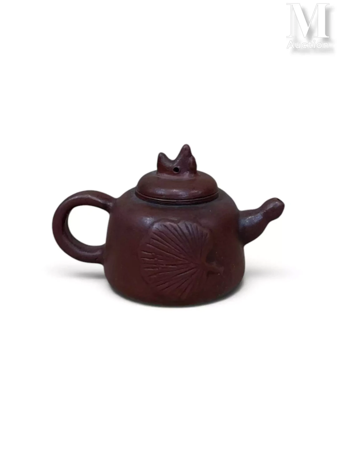 CHINE, XXe THÉIÈRE "YIXING - ZISHA"