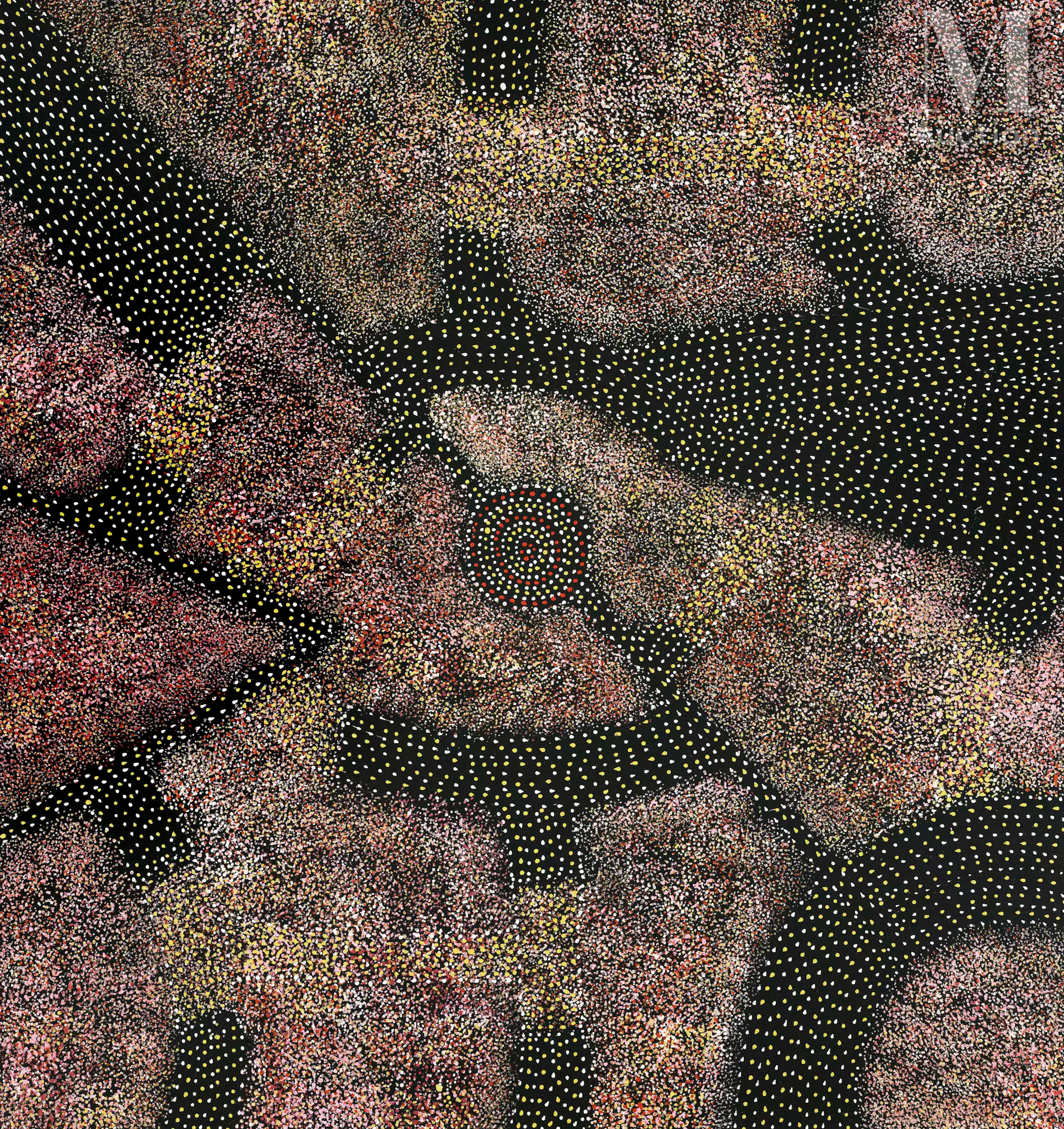 Gracie Morton Ngale Pwerle (c. 1956 - 2024) Mountain Devil Lizard
