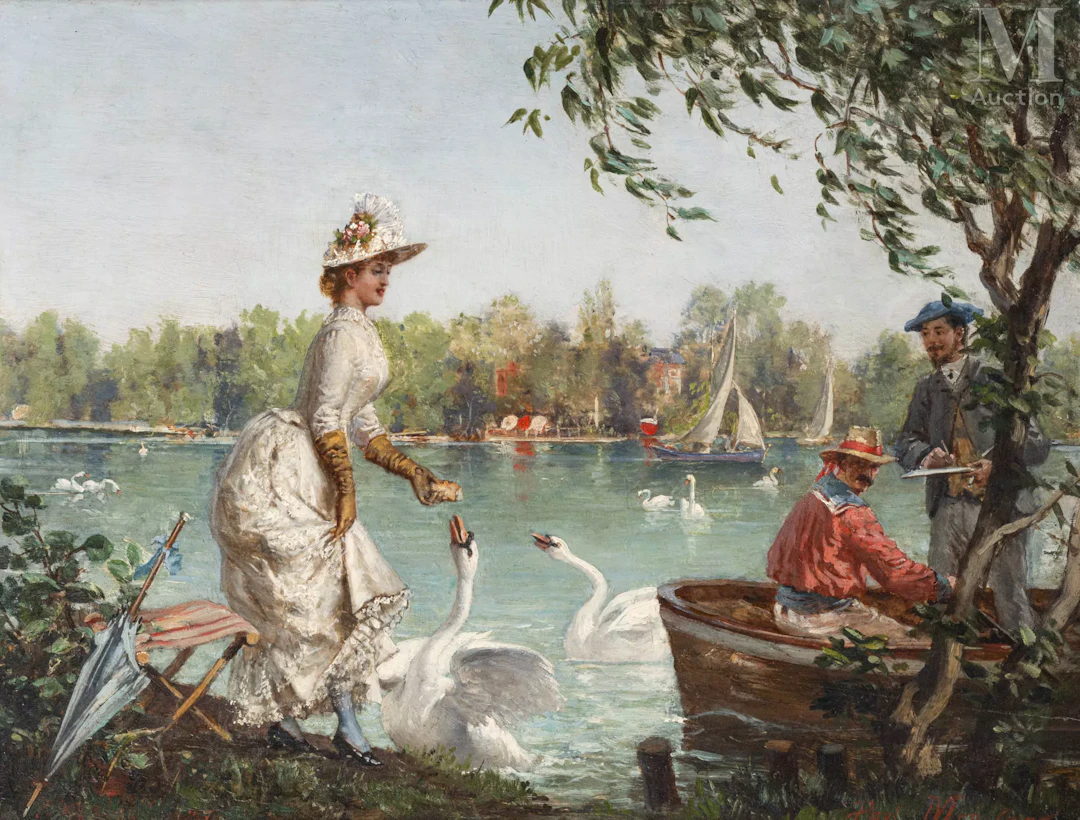 Paul MERWART (Marianowka 1855 - Saint Pierre de la Martinique 1902)