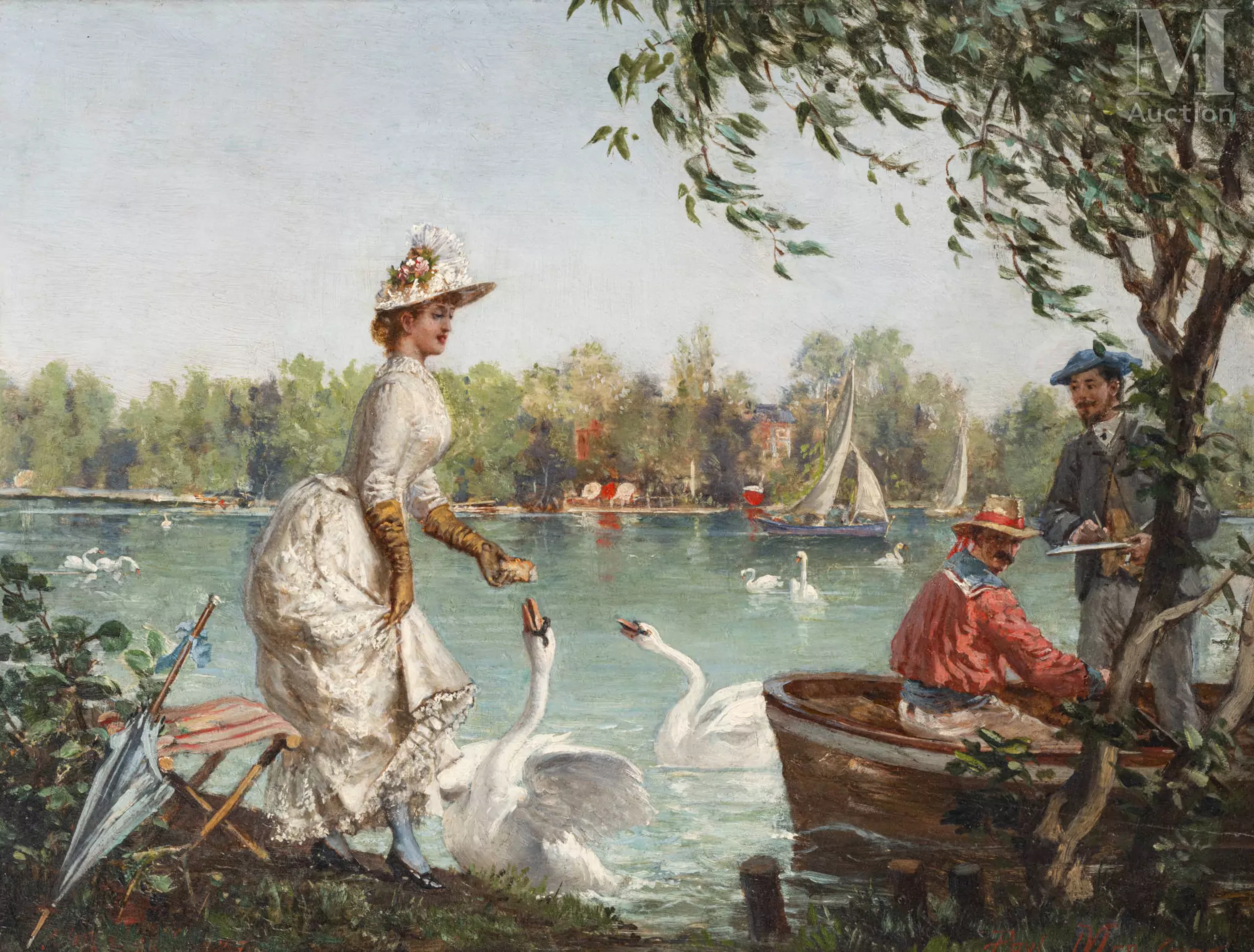 Paul MERWART (Marianowka 1855 - Saint Pierre de la Martinique 1902)