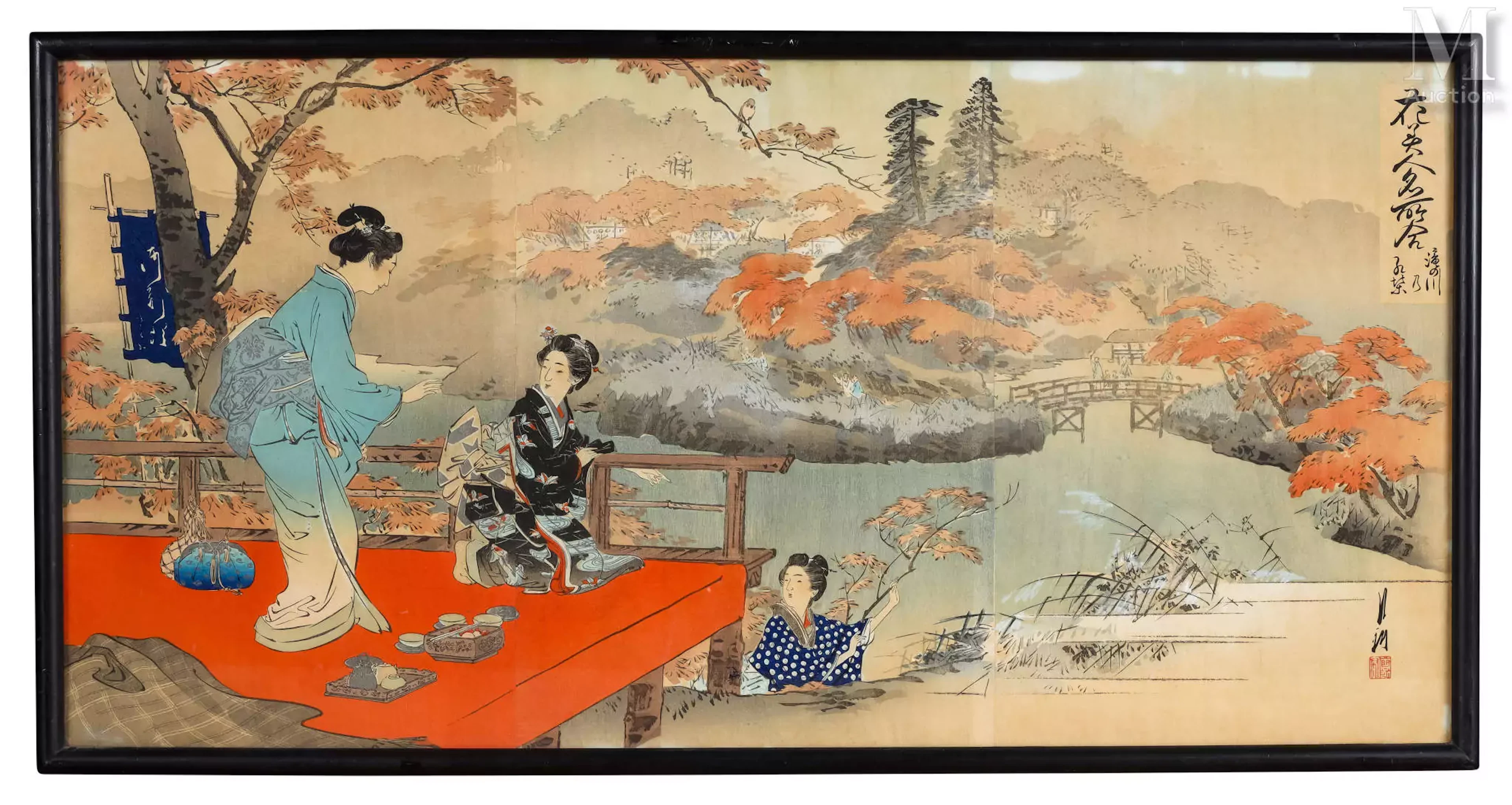 JAPON, Epoque Meiji Ogata Gekkō (1859-1920)