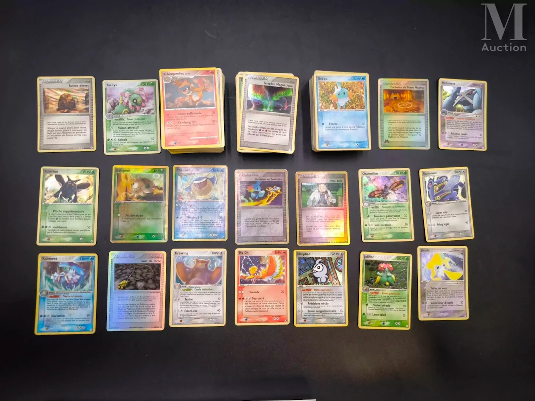 POKEMON Ensemble de 289 cartes du cartes du bloc EX et 28 du bloc