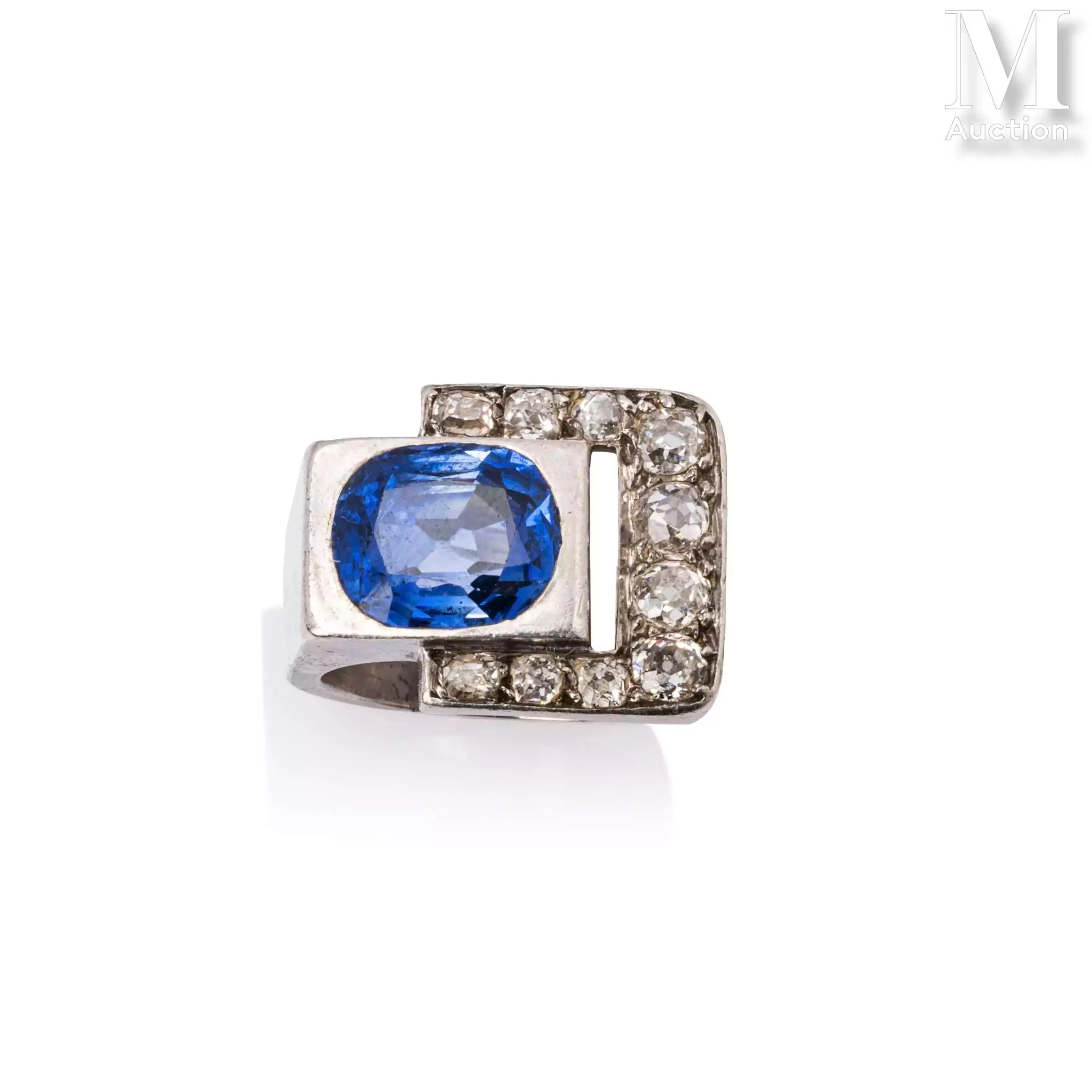 Bague saphir