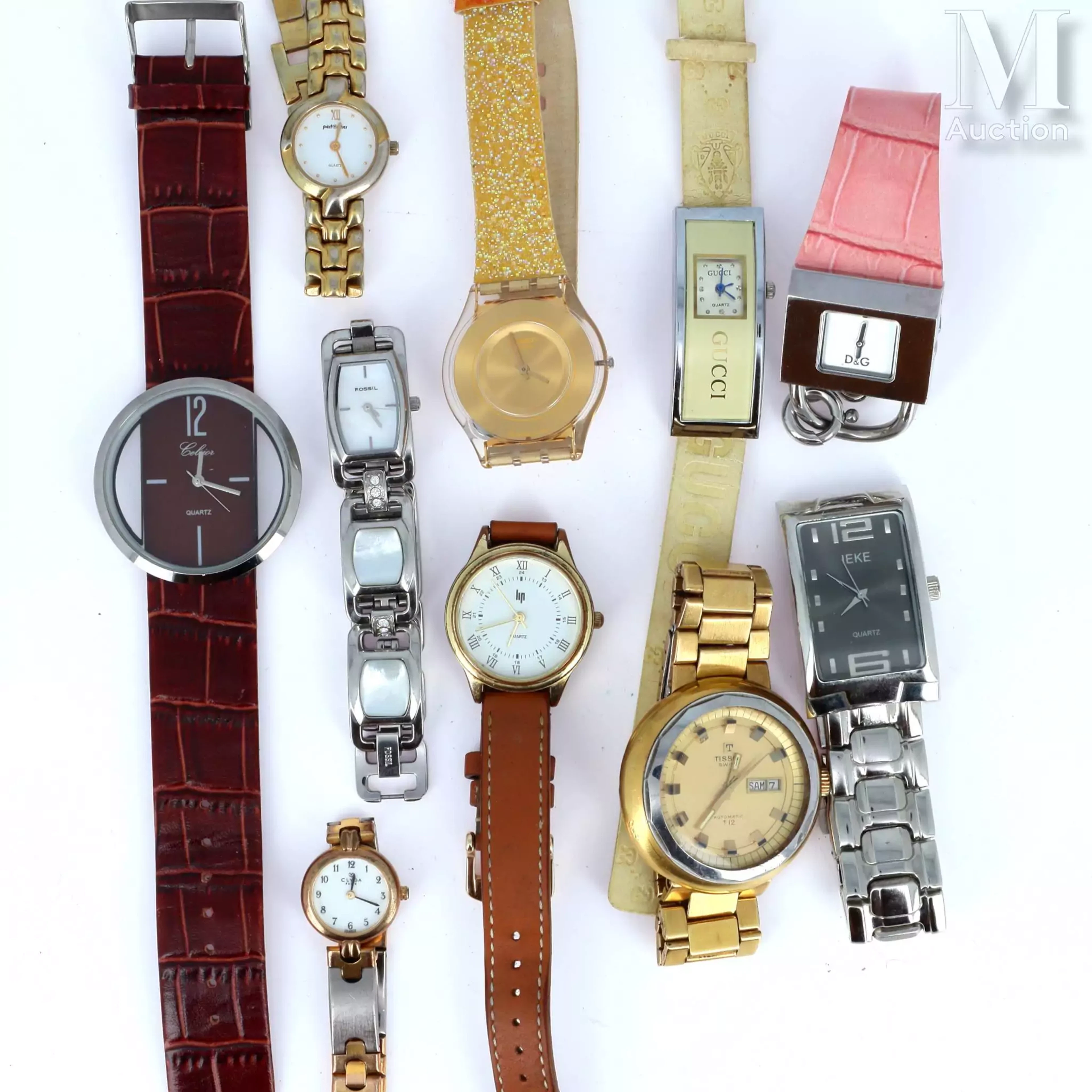 Lot des montres