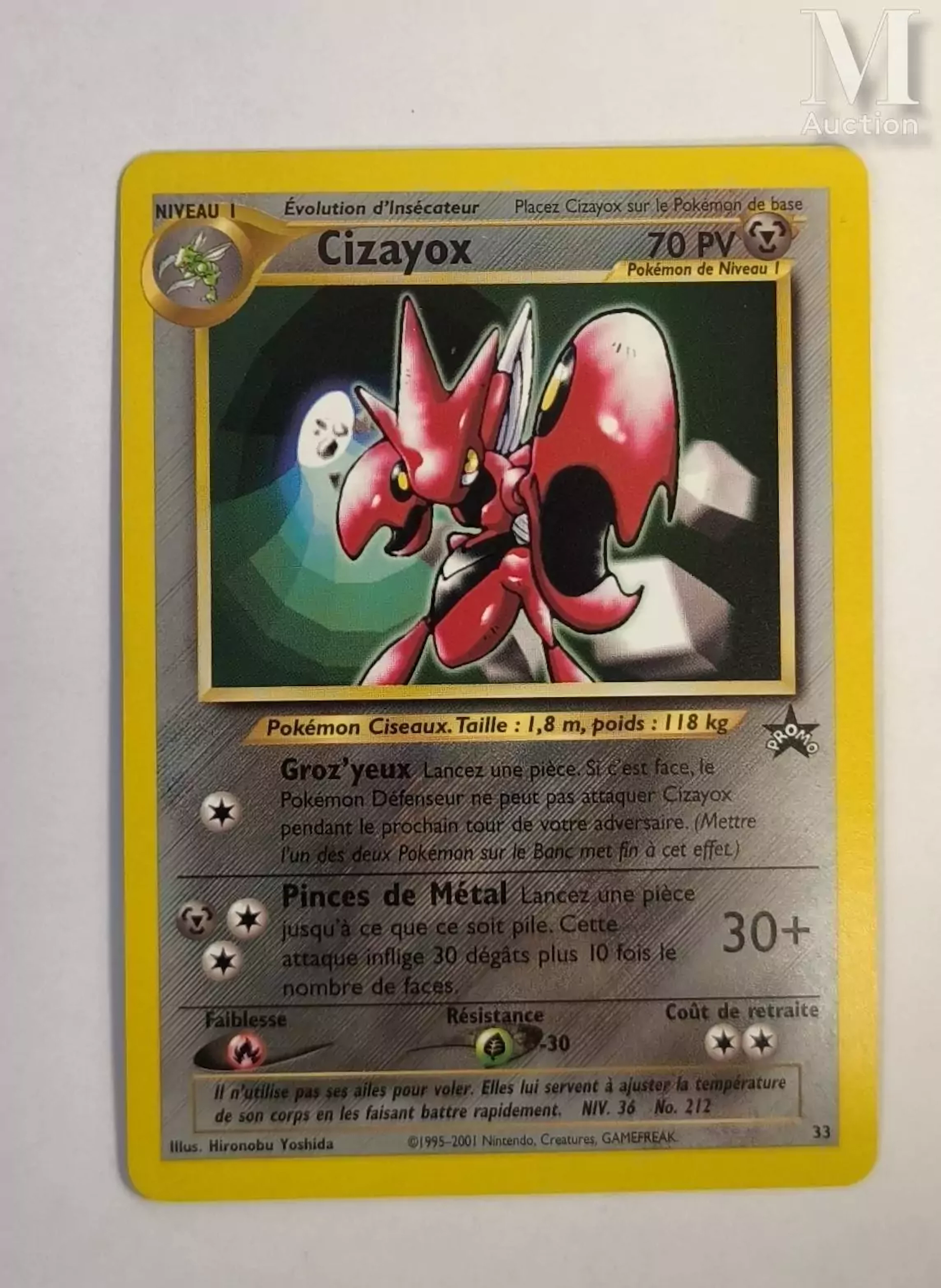POKEMON Cizayox - 33 - Wizard Black Star Promos