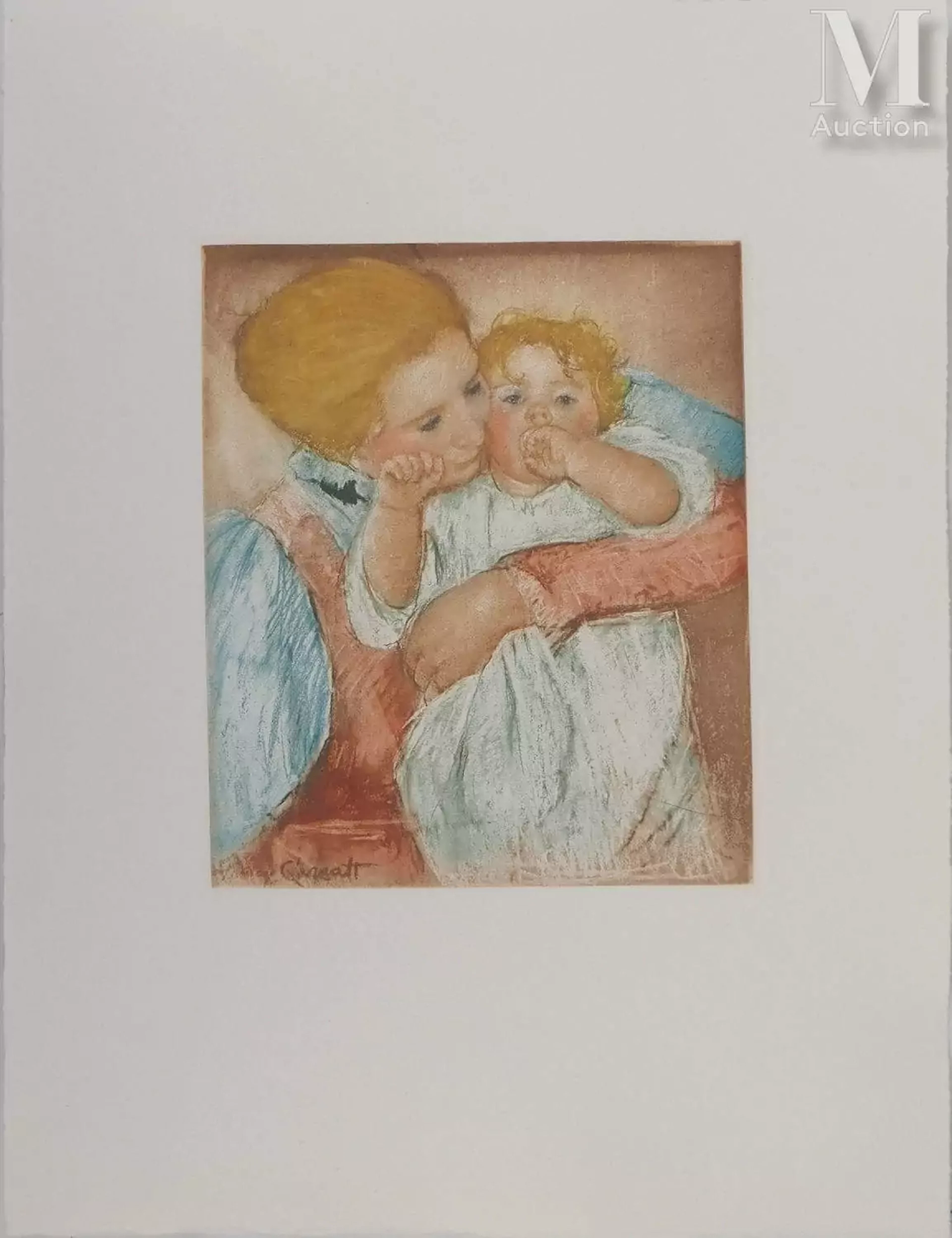 CASSATT Mary Amour maternel