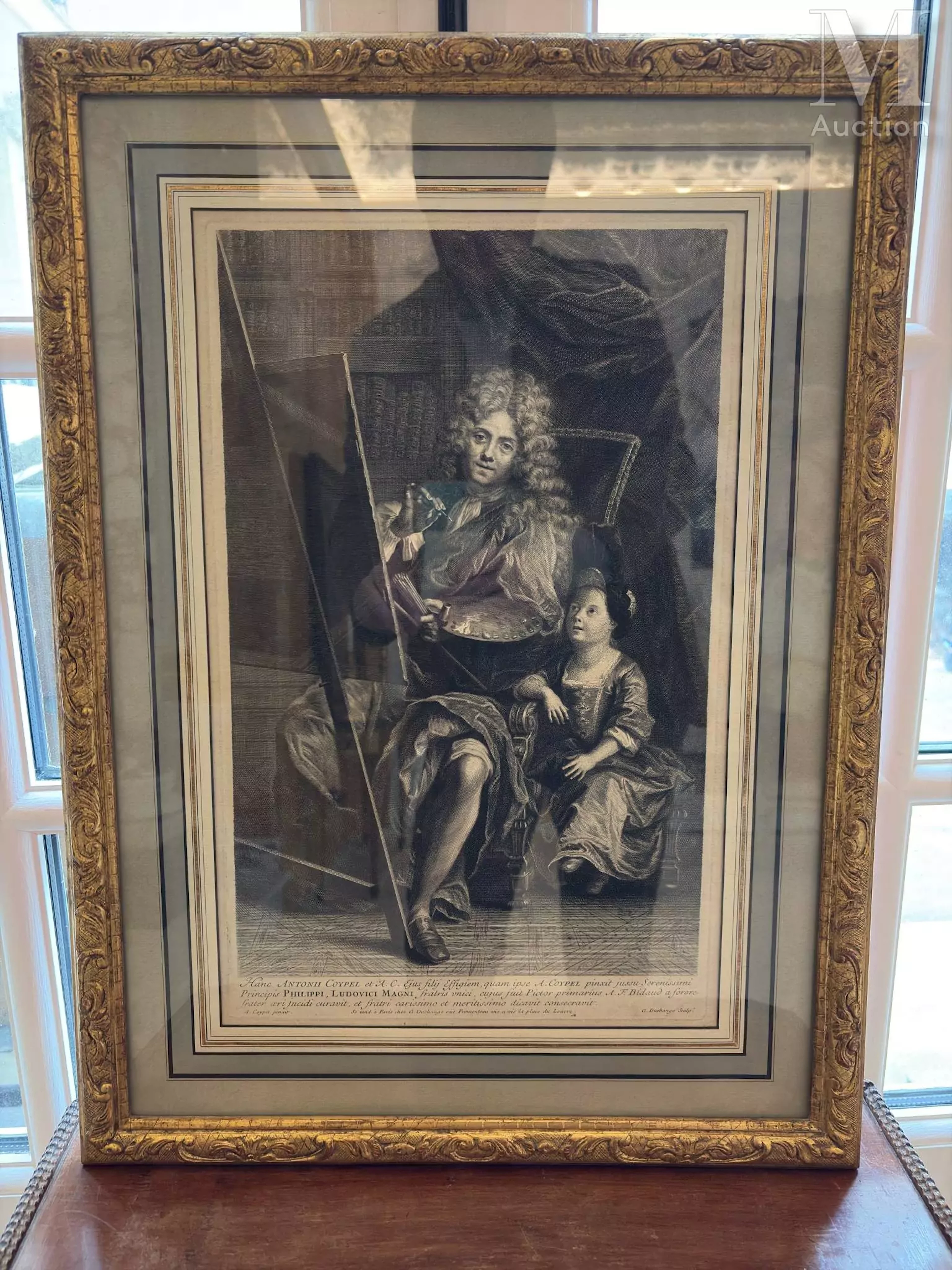 D'après Charles Antoine COYPEL - Gaspard DUCHANGE XVIIIe siècle Antoine