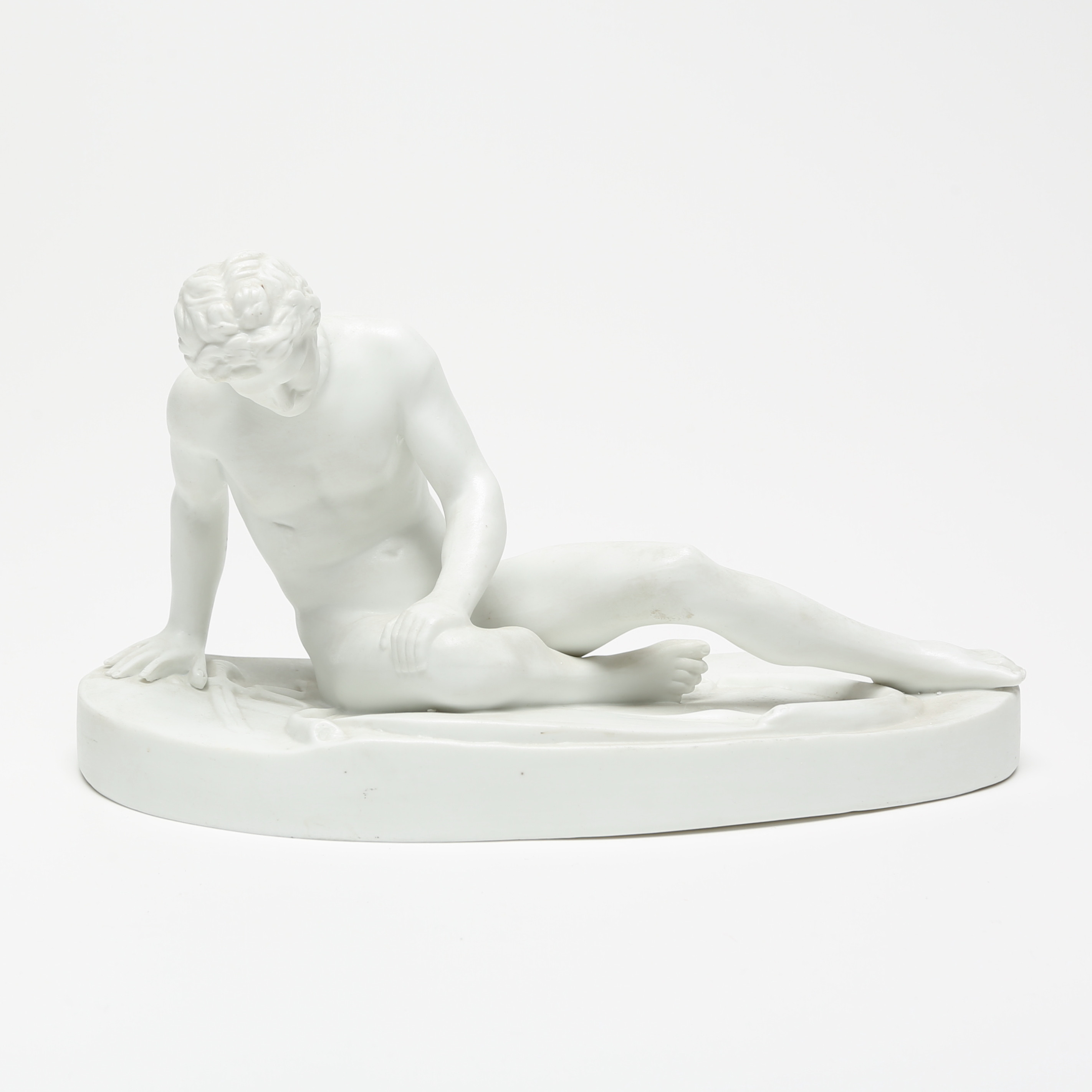 SKULPTUR, parian, osignerad, sannolikt sekelskiftet 1900.