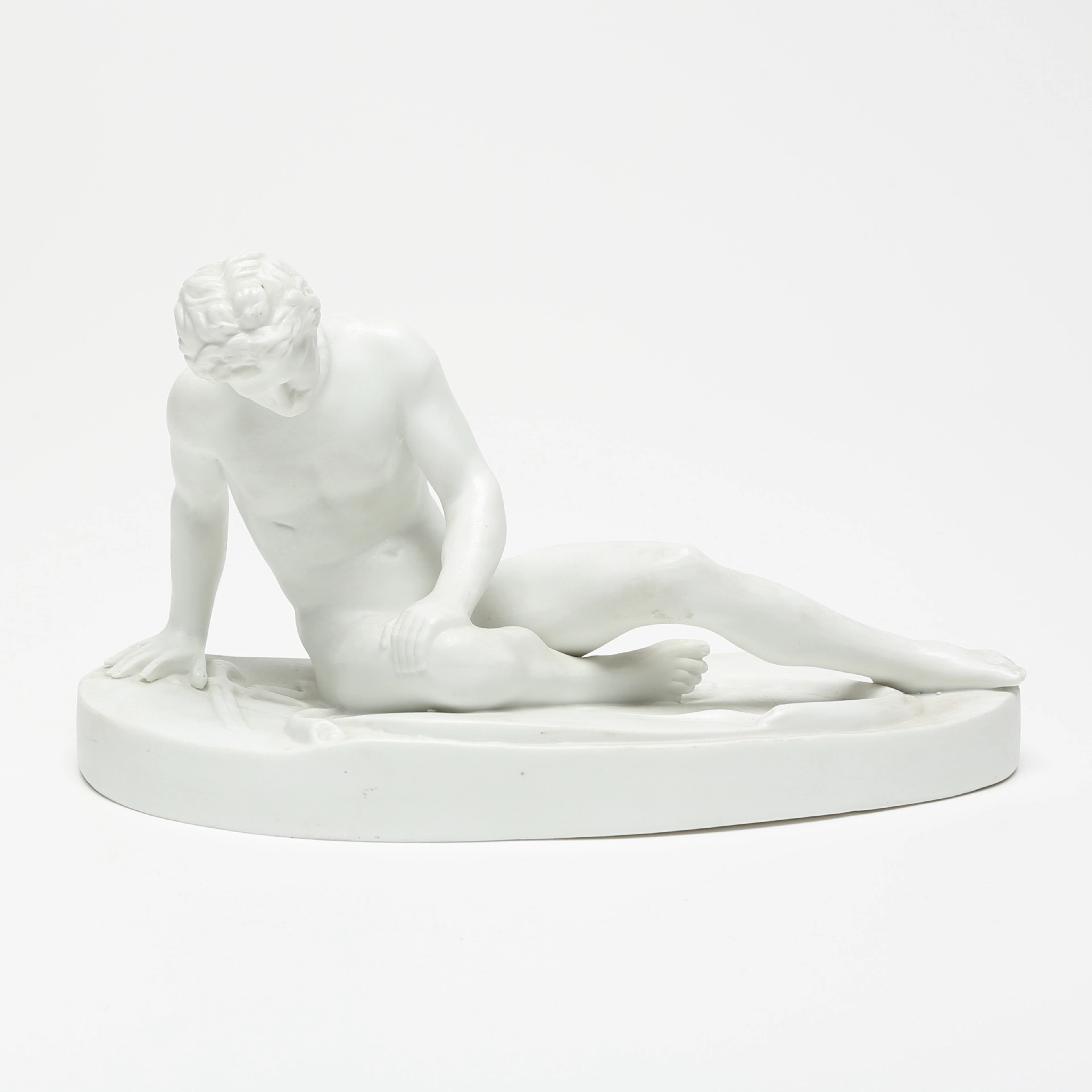 SKULPTUR, parian, osignerad, sannolikt sekelskiftet 1900.