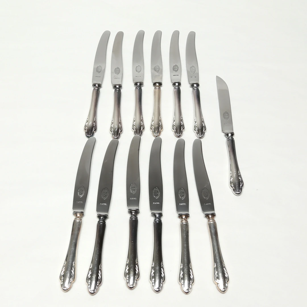MATKNIVAR 13 st, silver.
