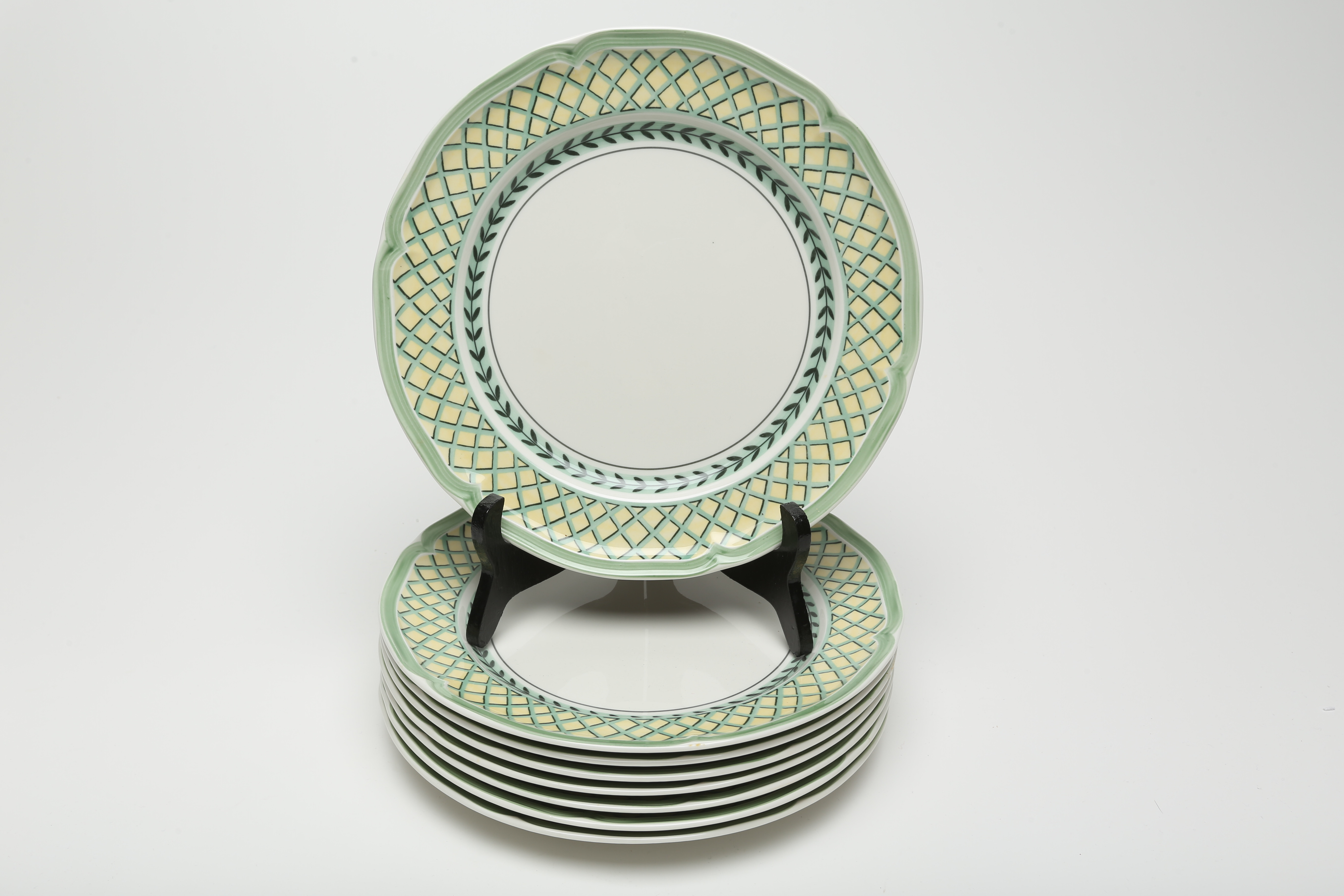 TALLRIKAR, 8 st, porslin, Villeroy & Boch.