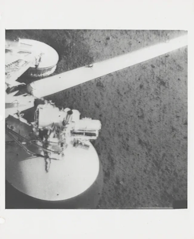 SURVEYOR I - The First American Photograph on the Moon