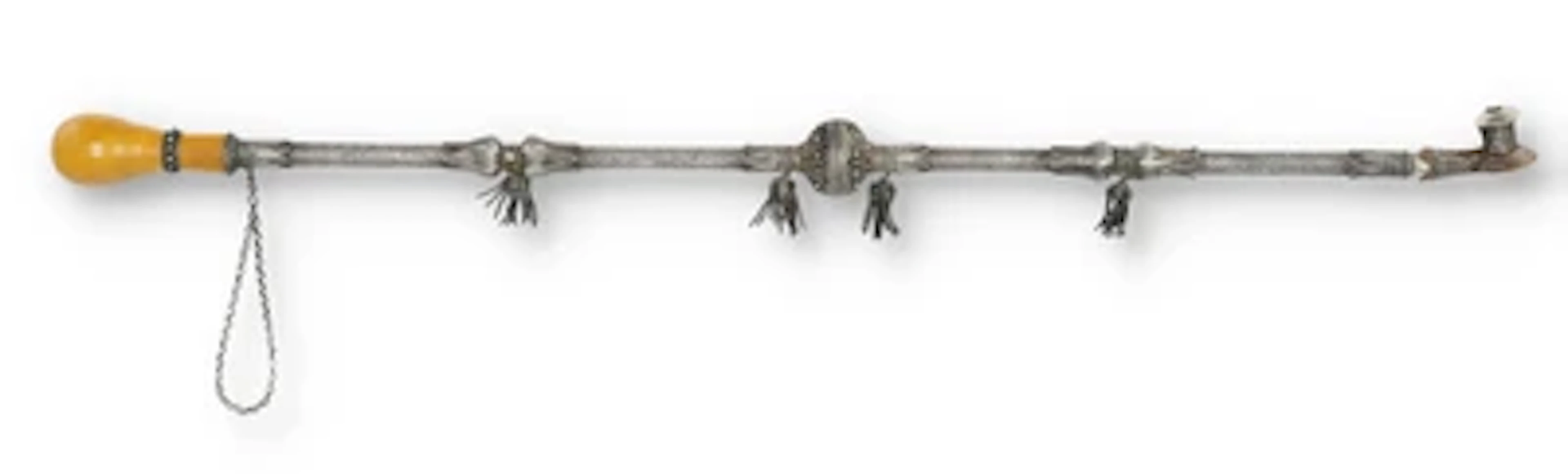 Lange osmanische Pfeife (Chibouk)