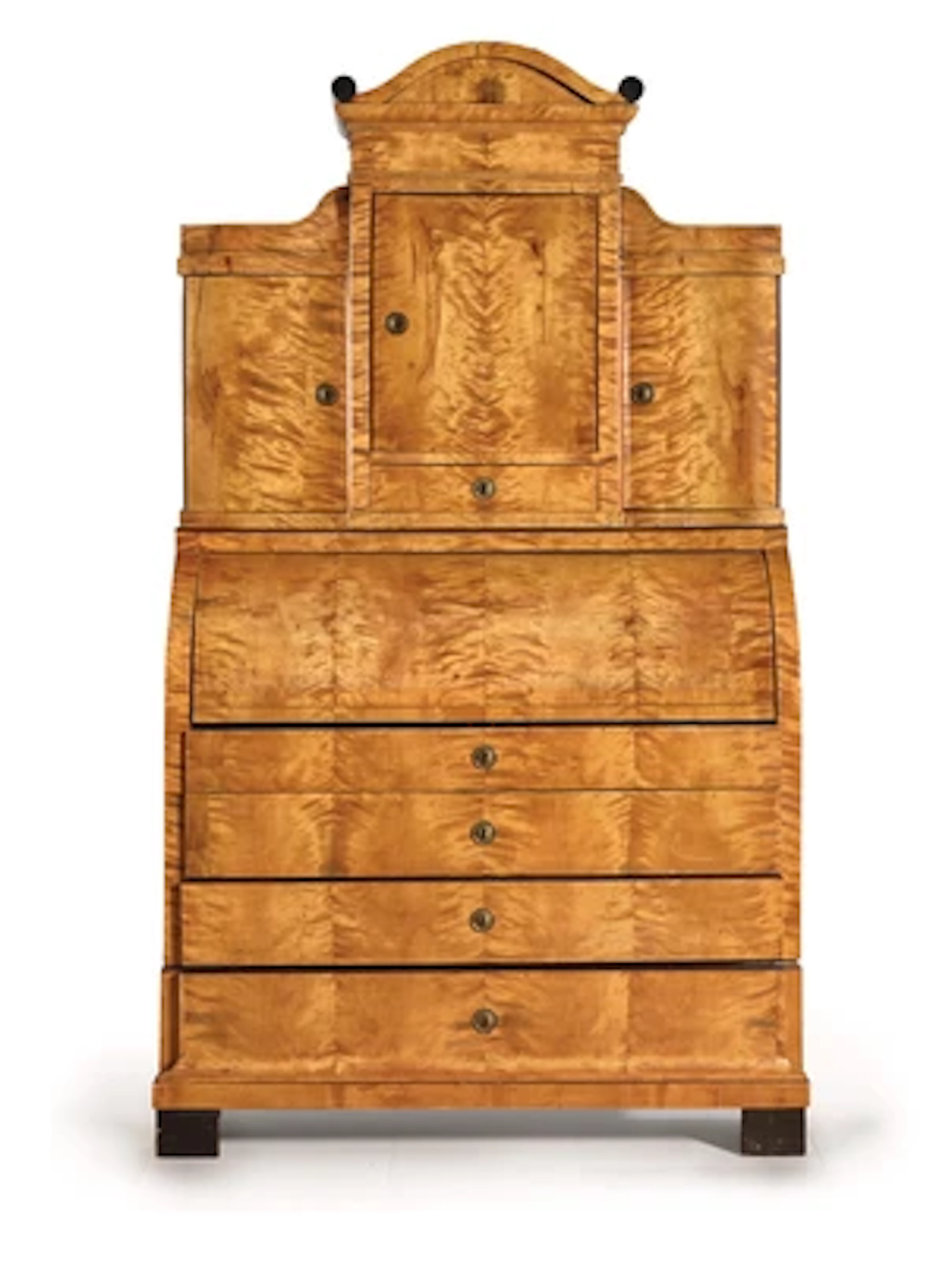 Biedermeier Schreibaufsatzsekretär