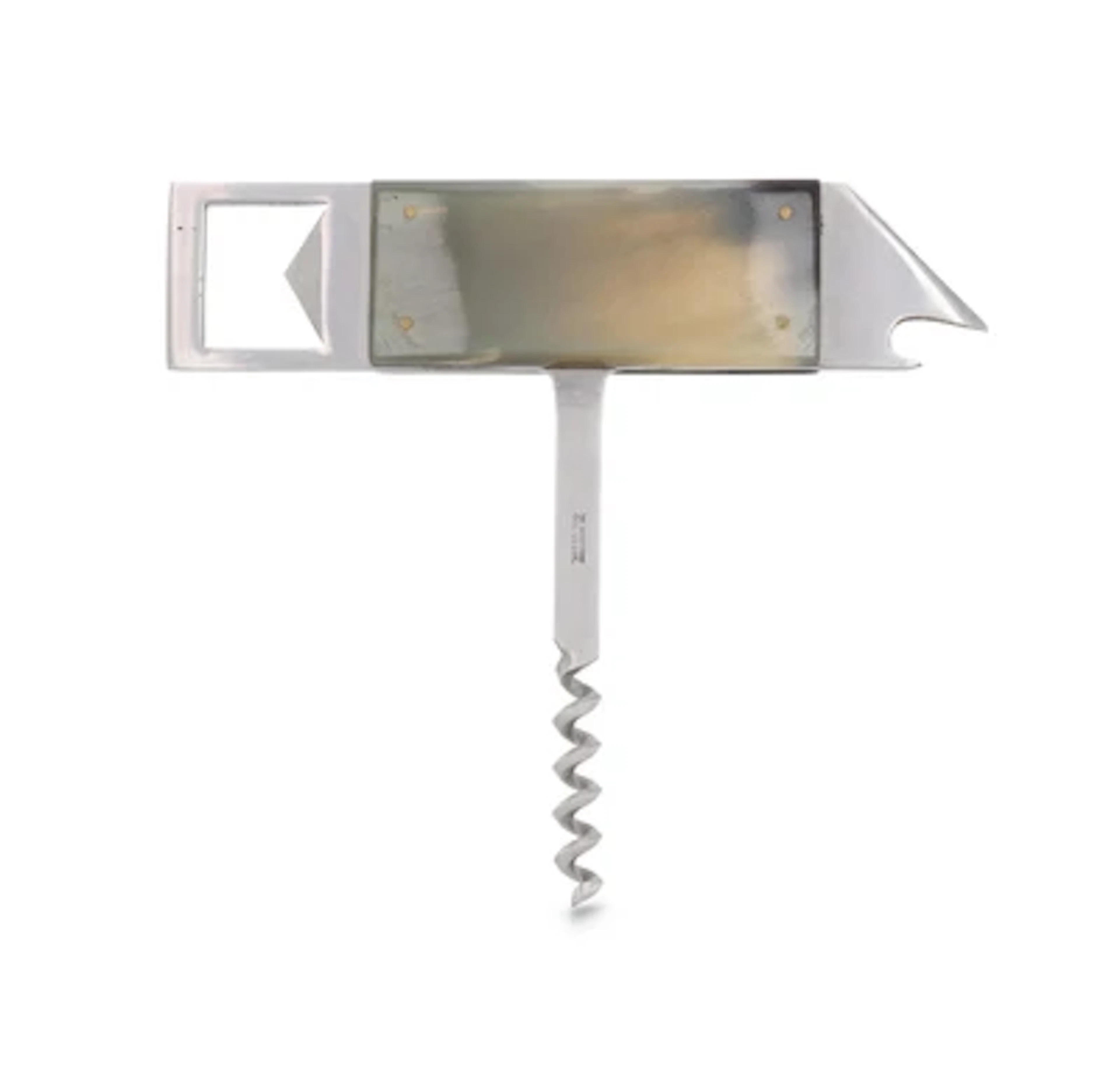 A corkscrew, can piercer and bottle opener 'Barboy', model number