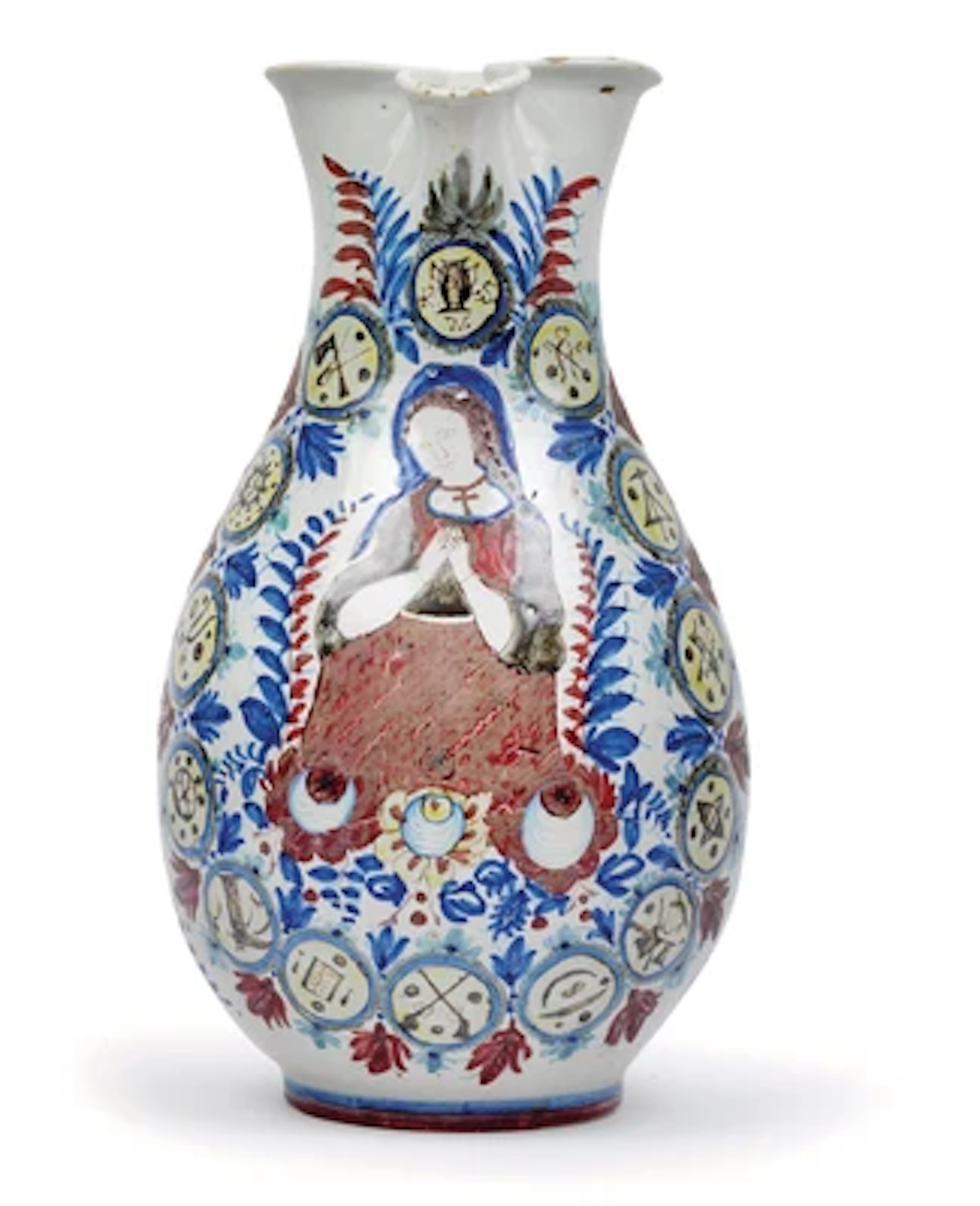 A Large Spouted Jug, Moravia or Slovakia, 18th Century