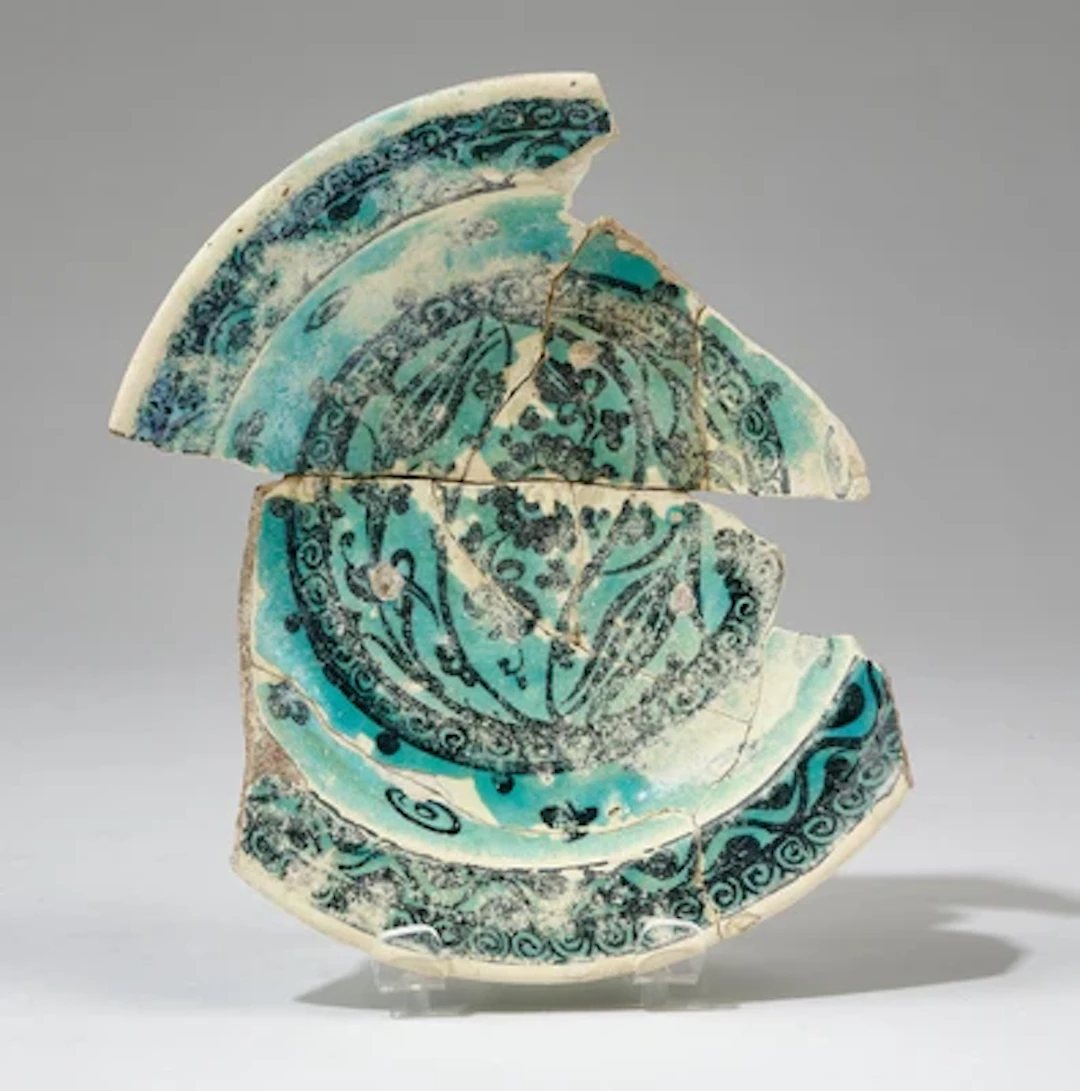 Fragment einer Schale, Kaschan, Iran, 13.-14. Jh.