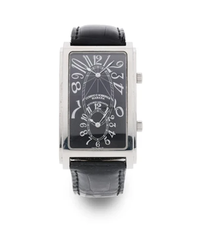 Cuervo y Sobrinos Habana Prominente Automatic Dual Time