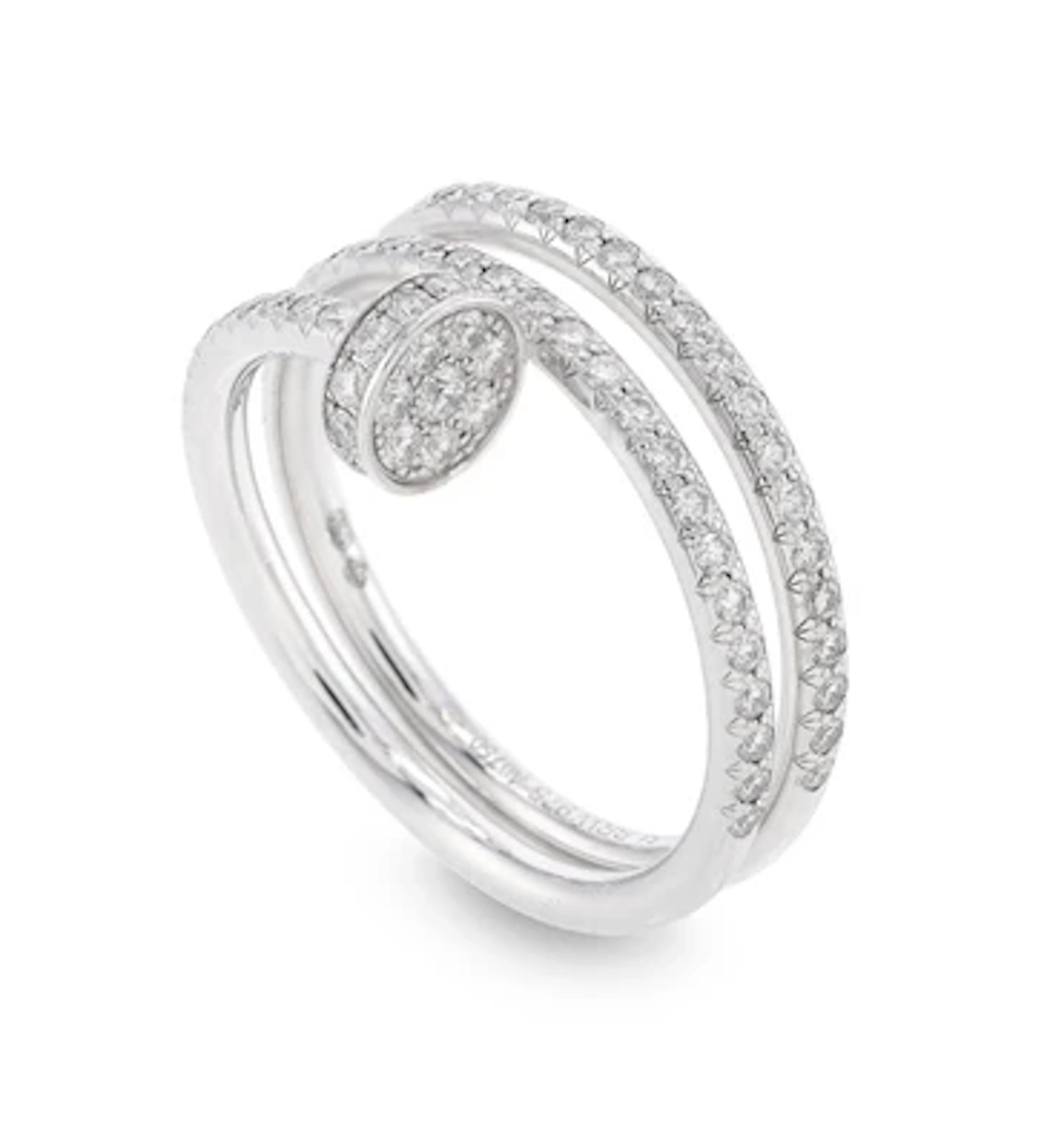 Cartier Juste un Clou diamond ring