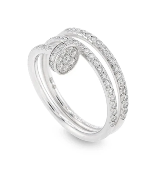 Cartier Juste un Clou diamond ring