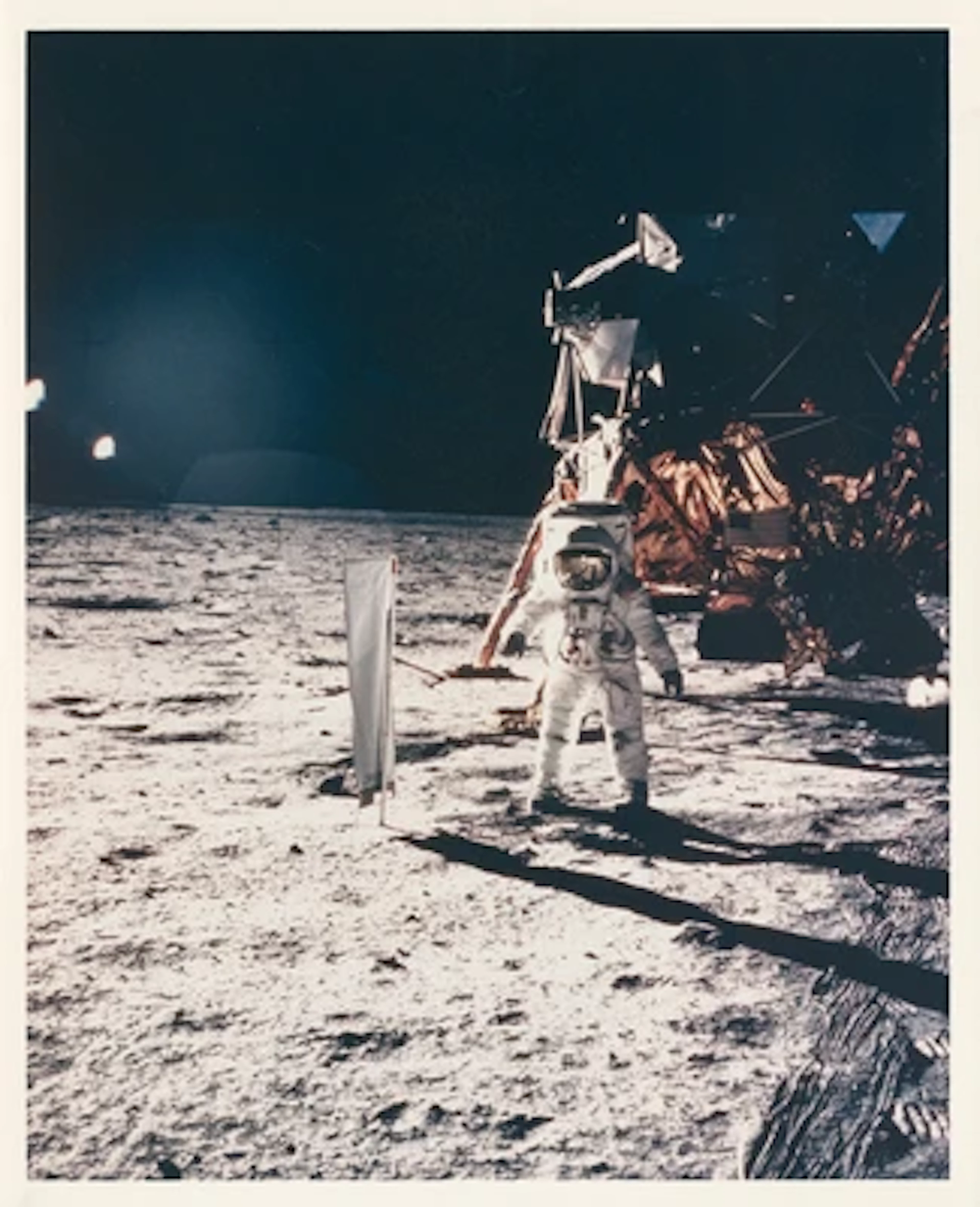 APOLLO 11 - Portrait of Buzz Aldrin on the Moon