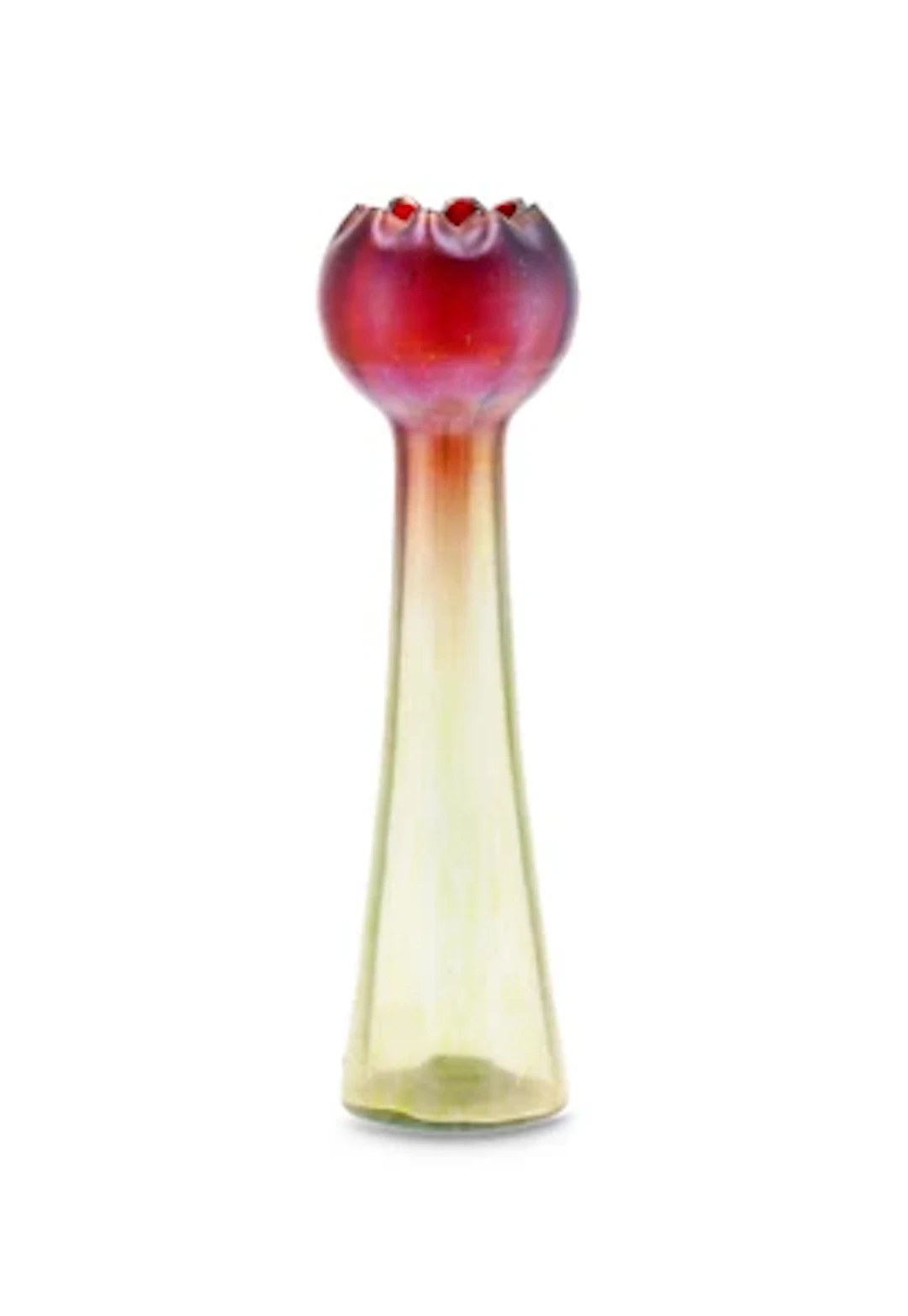 Vase "Pepita Hyacinth", Josef Rindskopf Söhne, Teplitz, Schönau, um 1900/15