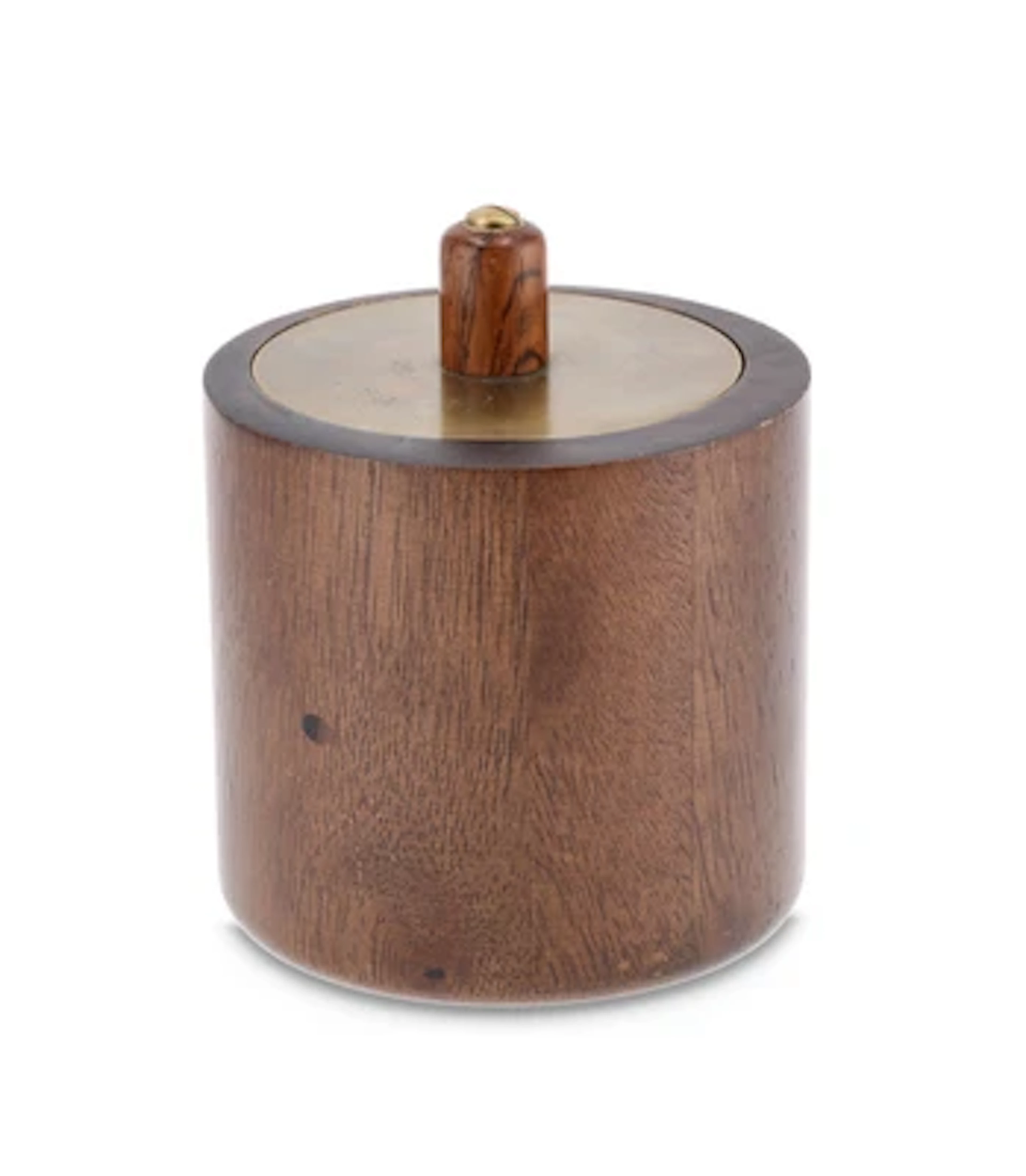 A lidded box or humidor, Carl Auböck, Vienna, c. 1950