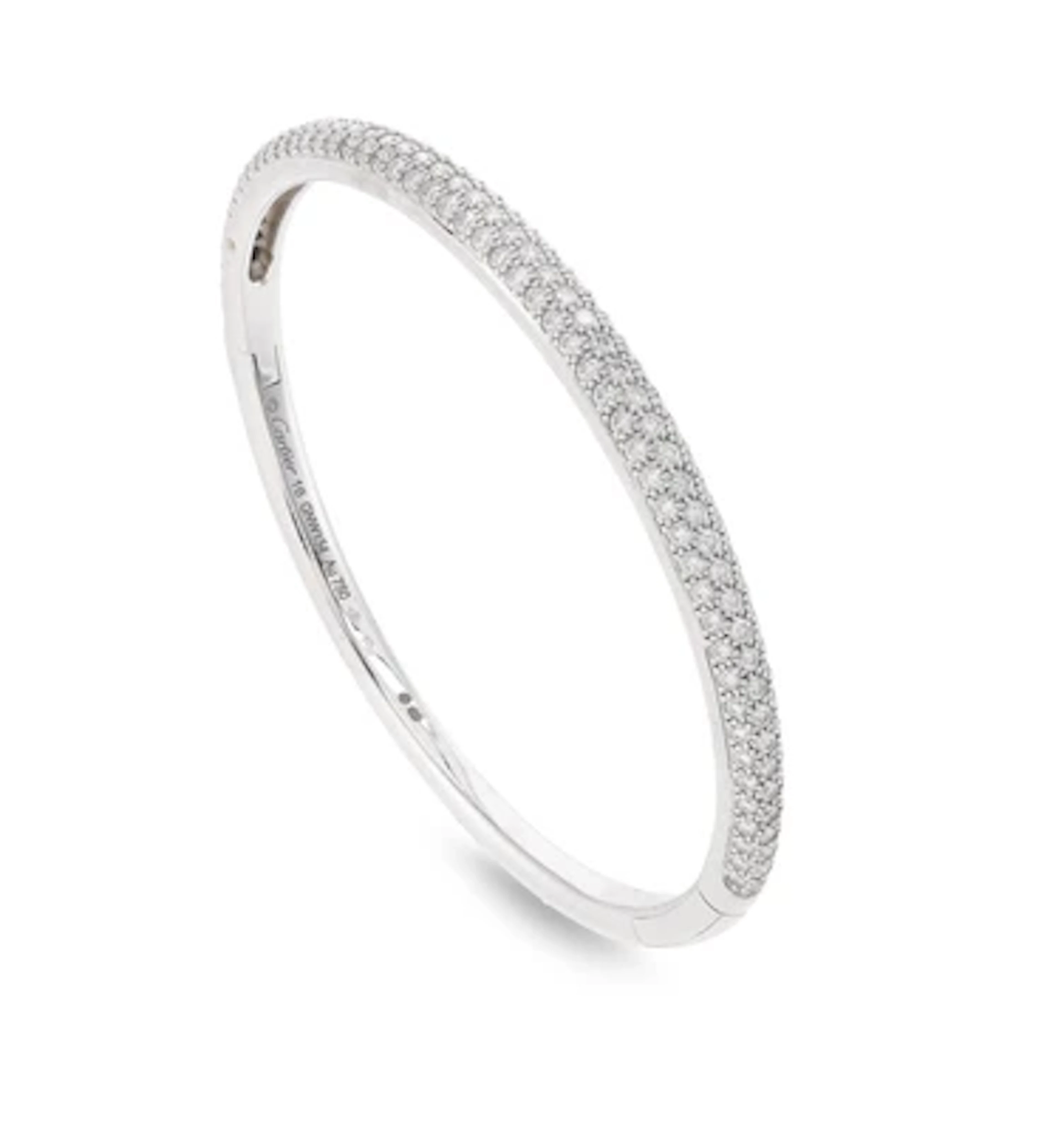 Cartier diamond bangle