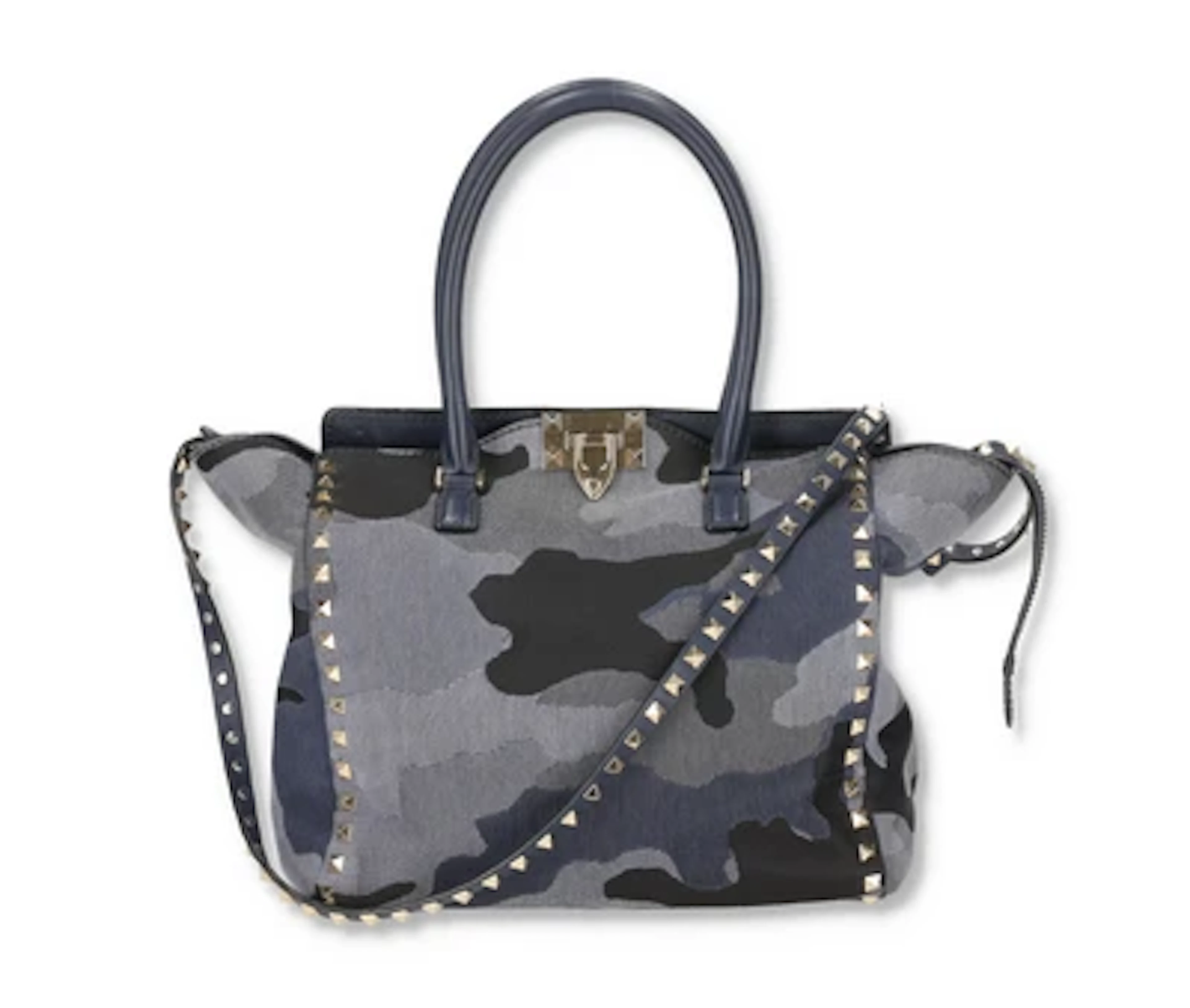 VALENTINO GARAVANI Rockstud Camouflage Tasche
