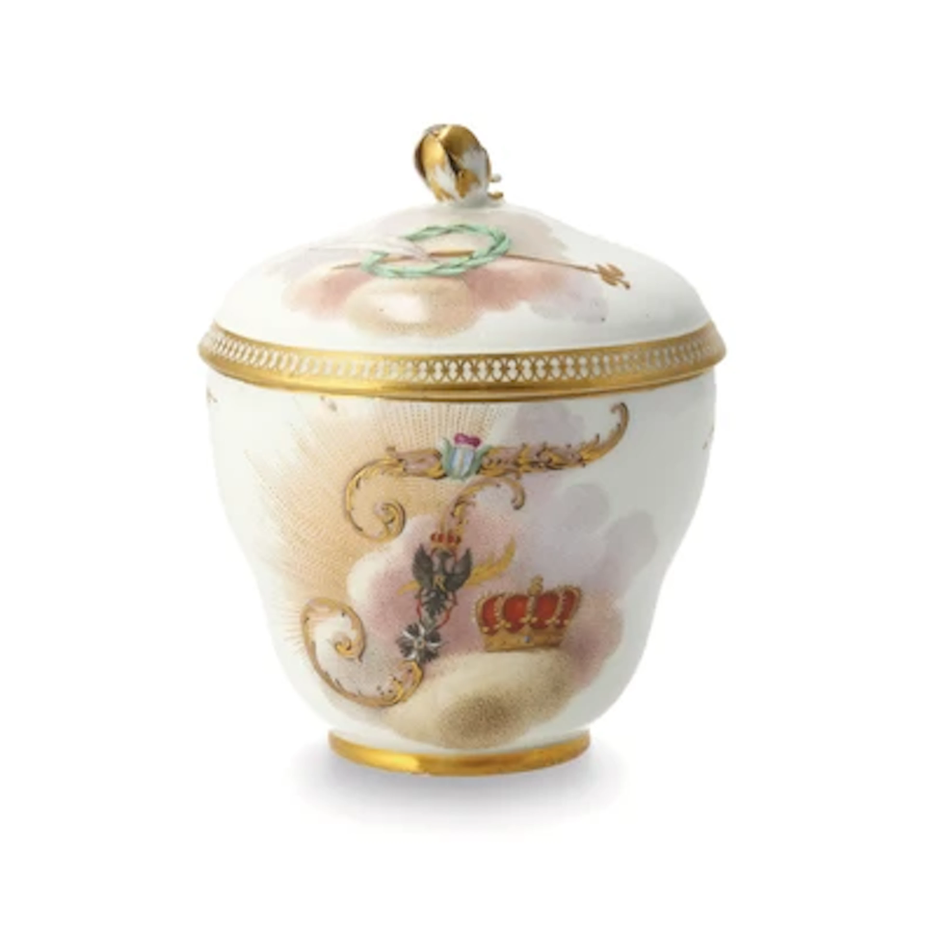 Deckeltasse, Meissen, um 1790