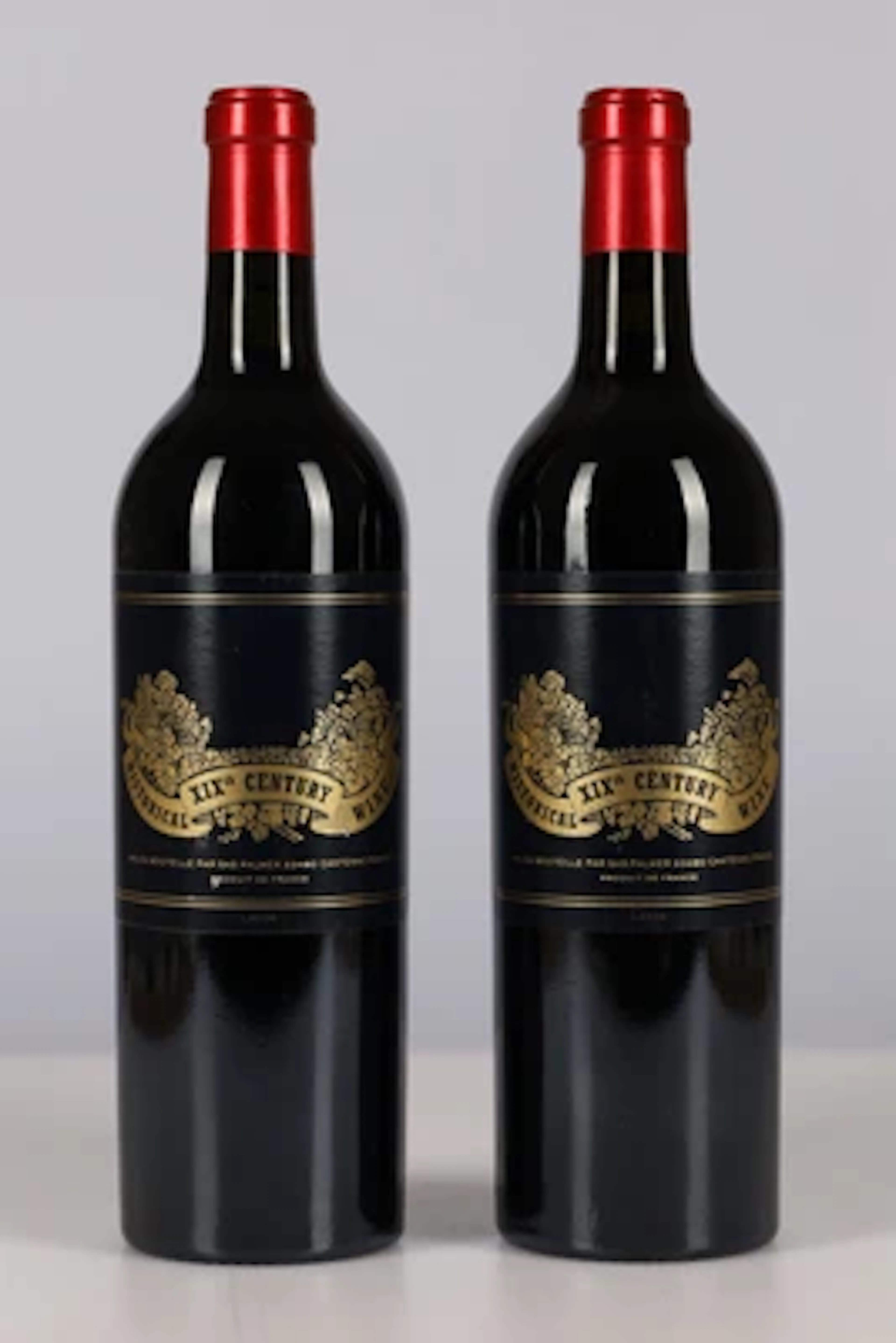 Historical XIXth Century Wine, Château Palmer, 96 Jean-Marc Quinn