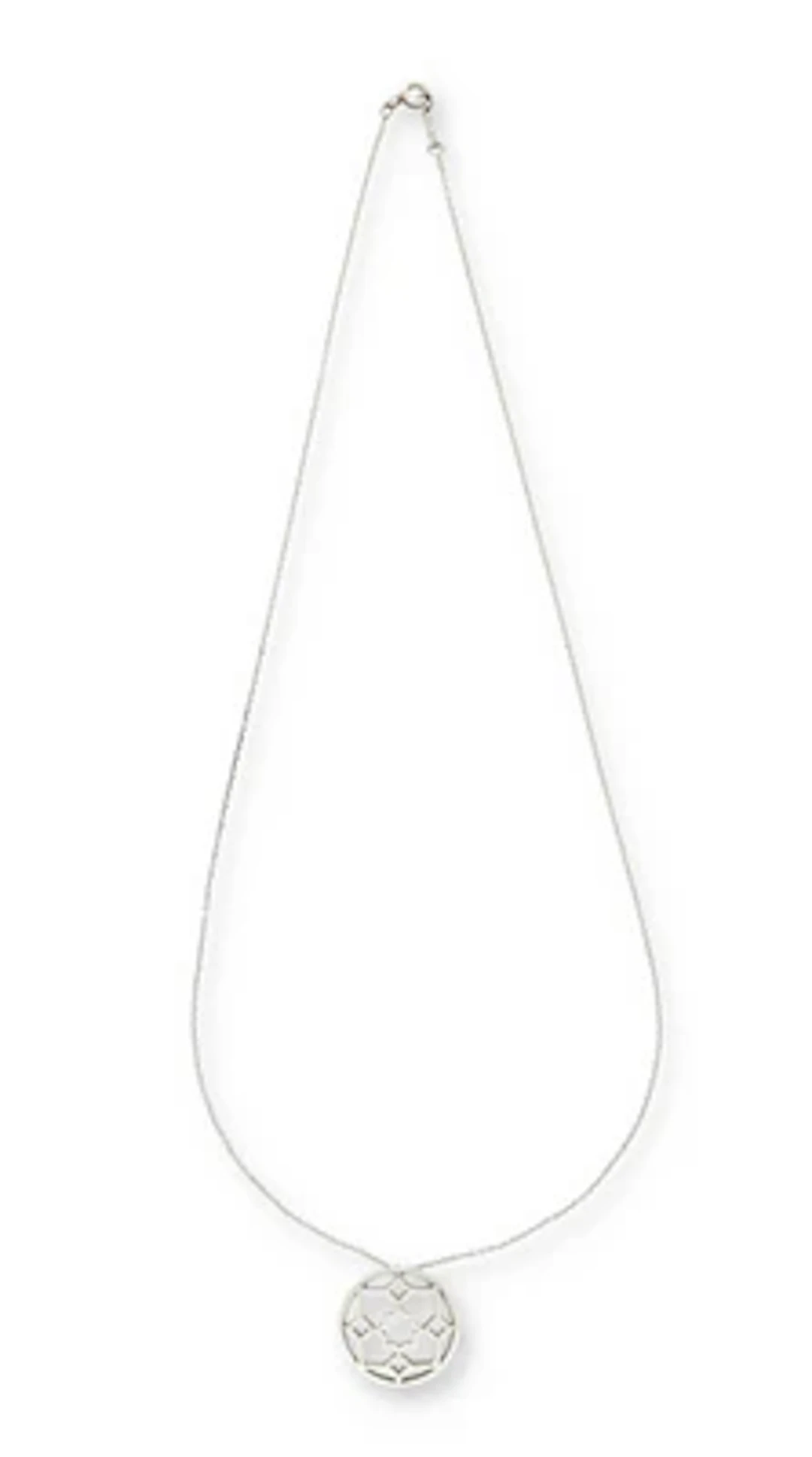 Paloma Picasso, Collier mit Anhänger 'Marrakesh' aus Sterlingsilber