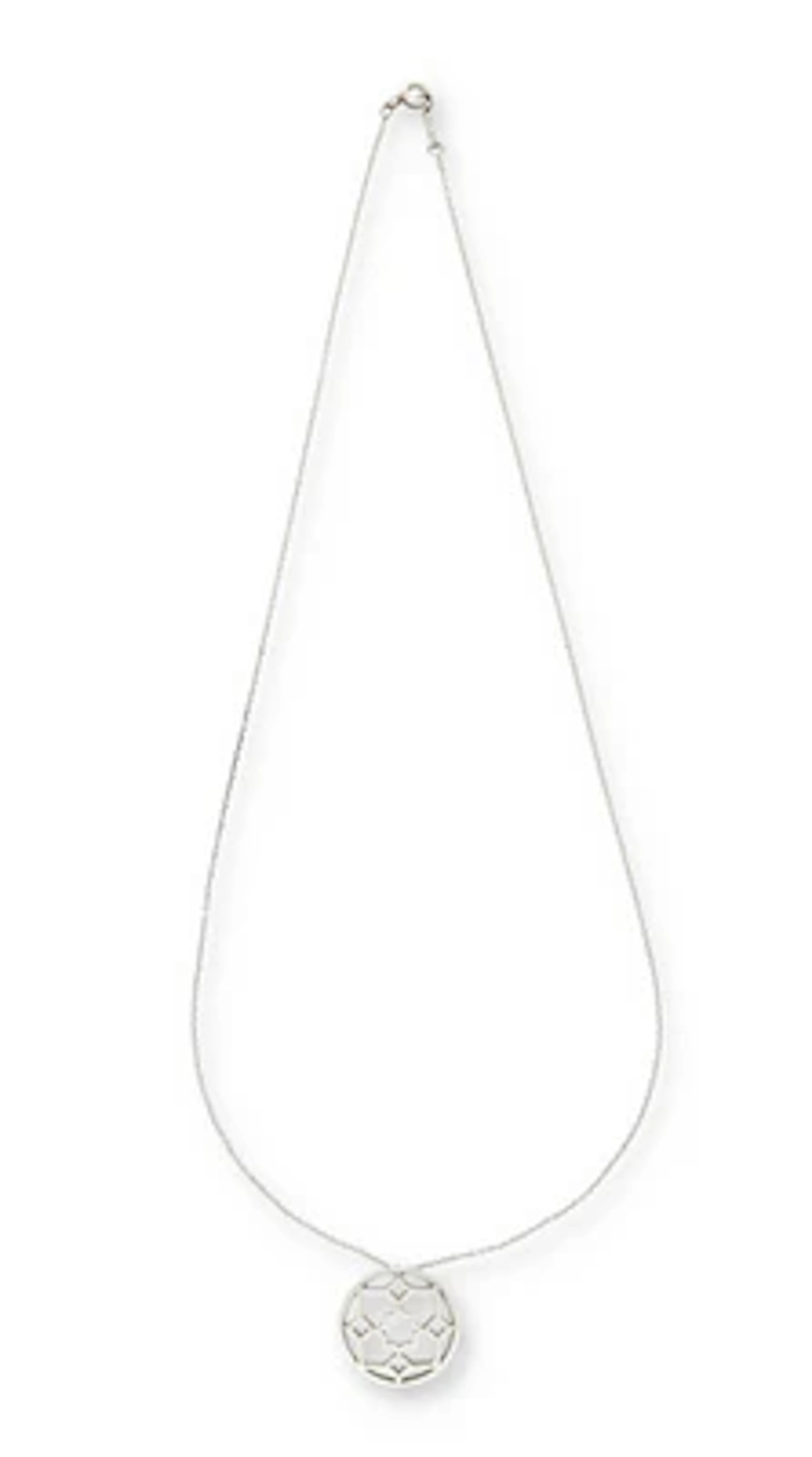 Paloma Picasso, Collier mit Anhänger 'Marrakesh' aus Sterlingsilber
