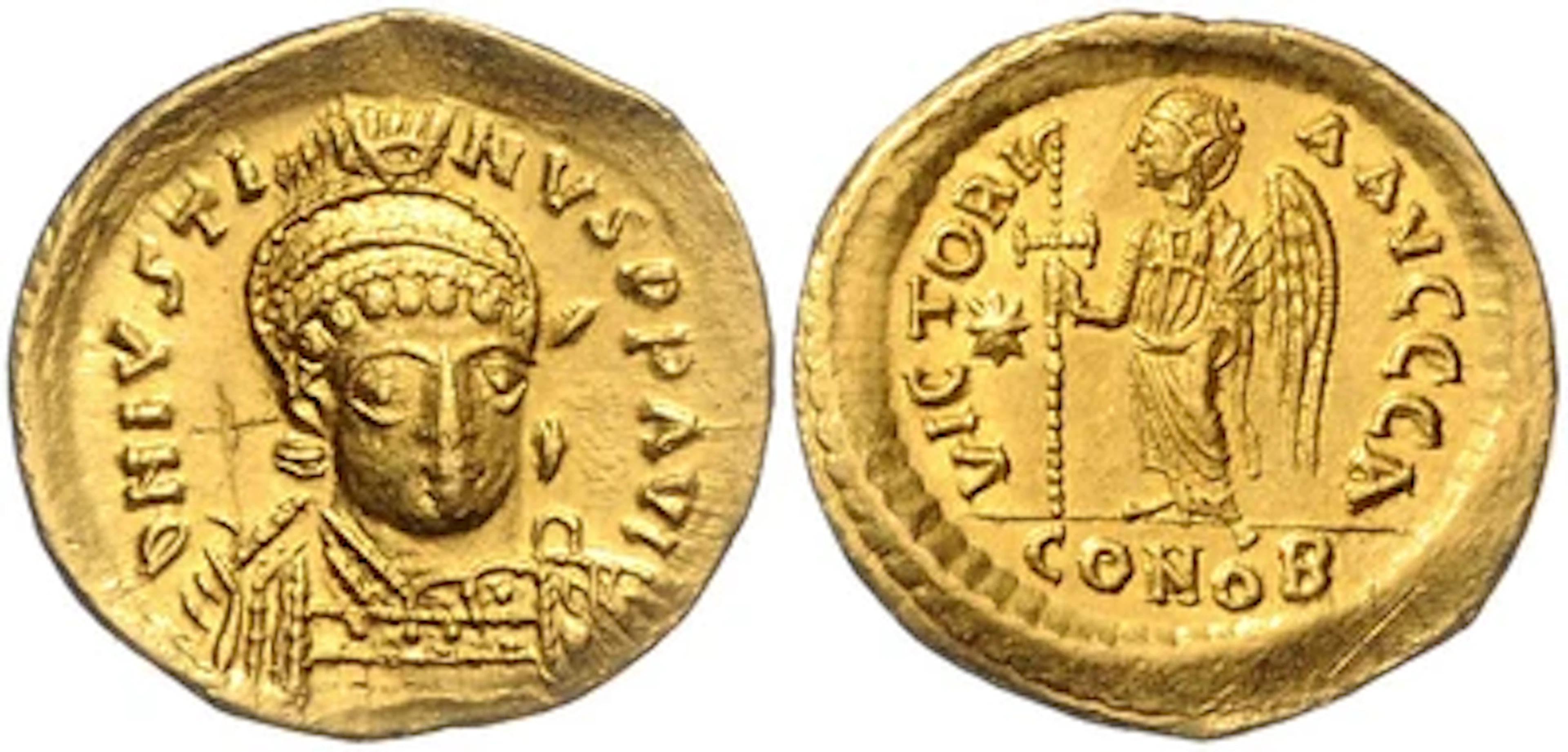 Justinus II. 518-527 GOLD