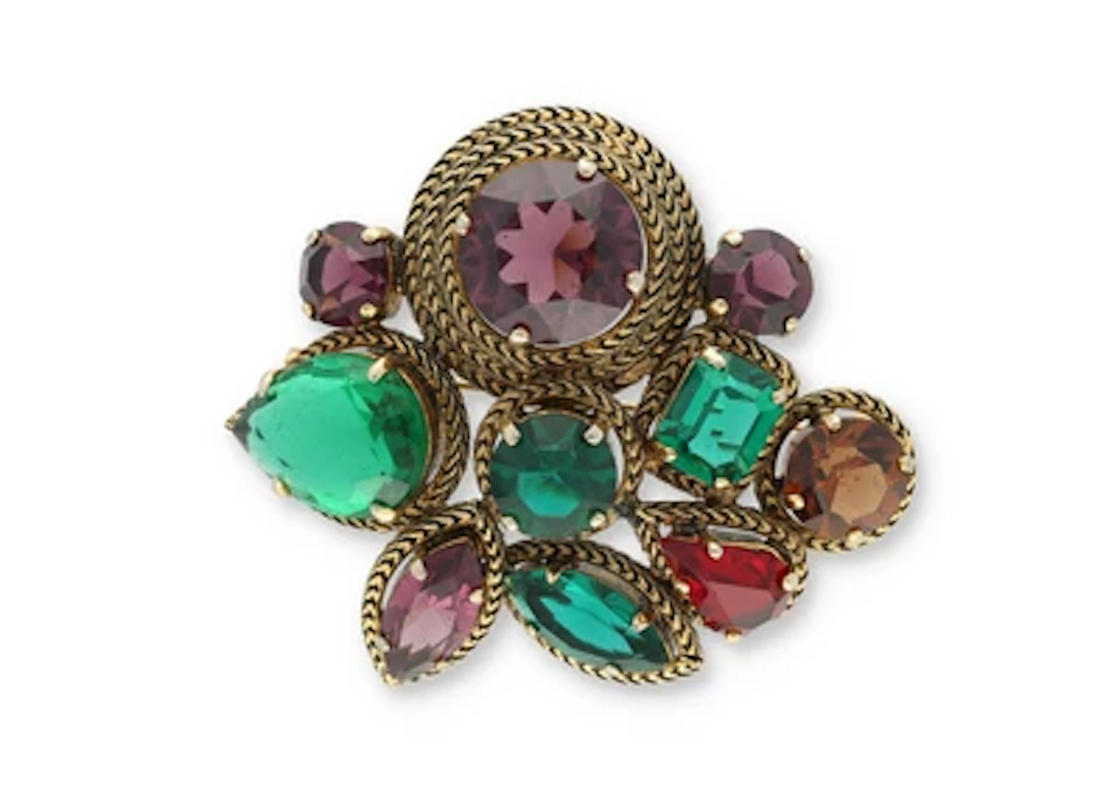 Bijoux Christian Dior Brosche, 1962