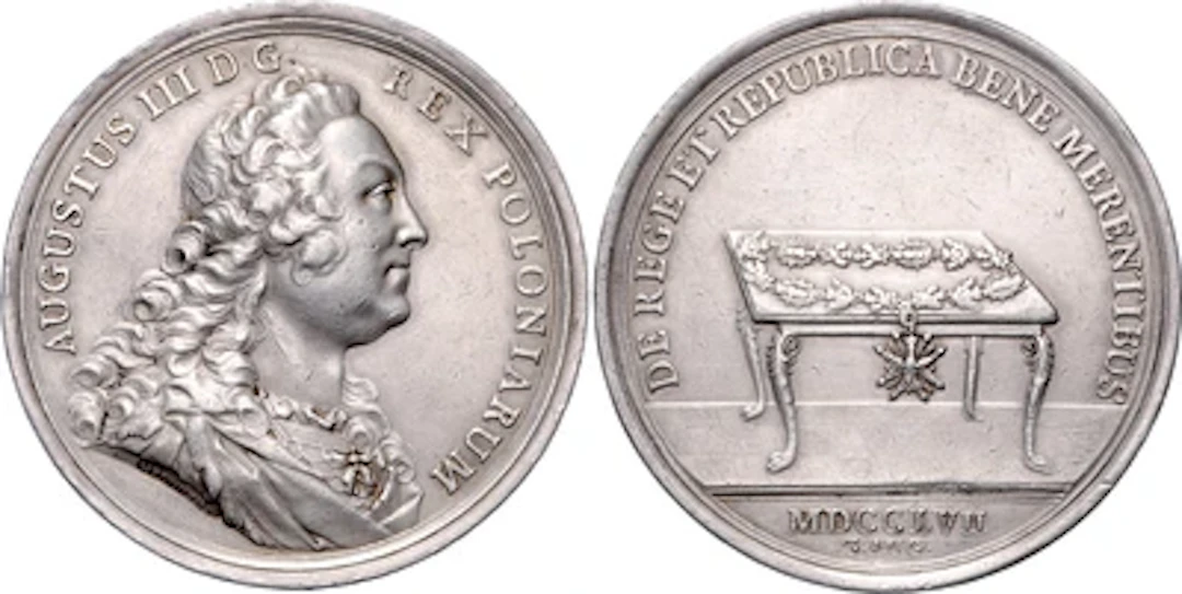 Fest des Weißen Adler Ordens am 3. August 1757