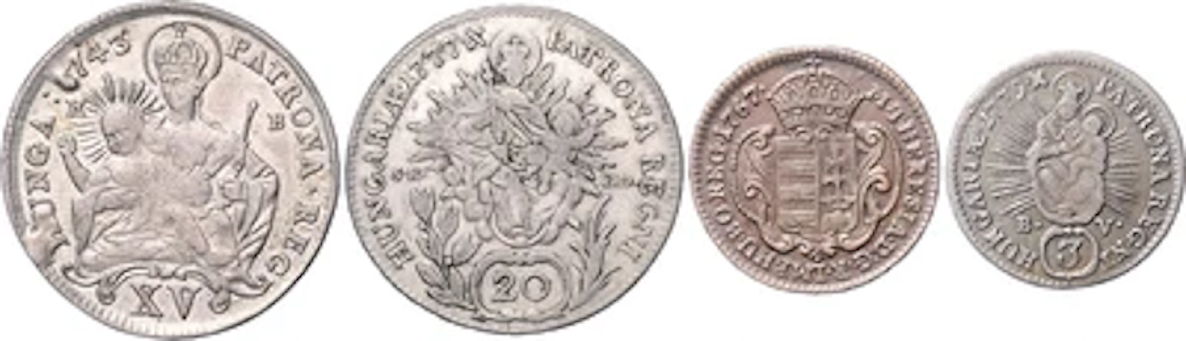 Maria Theresia- Münzstätten Kremnitz, Schmöllnitz und Nagybanya