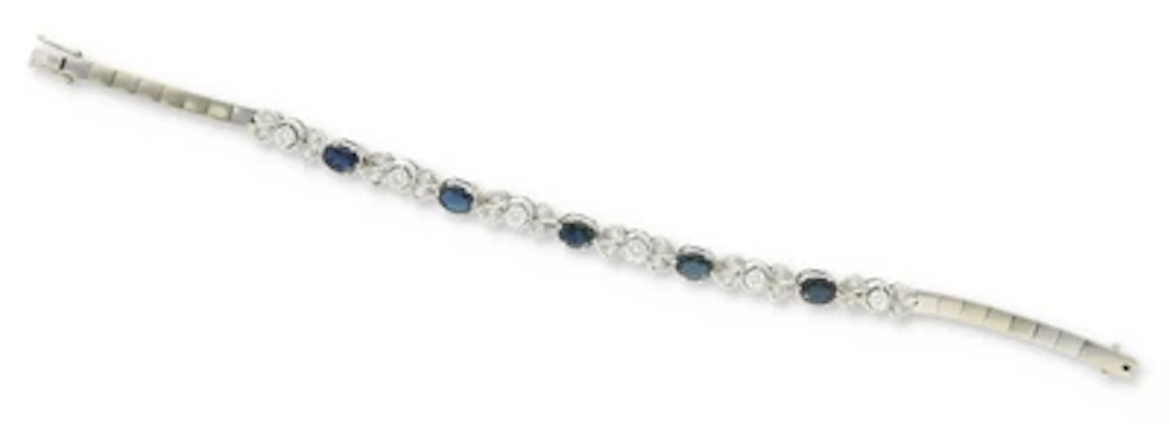 Brillant Saphir Armband