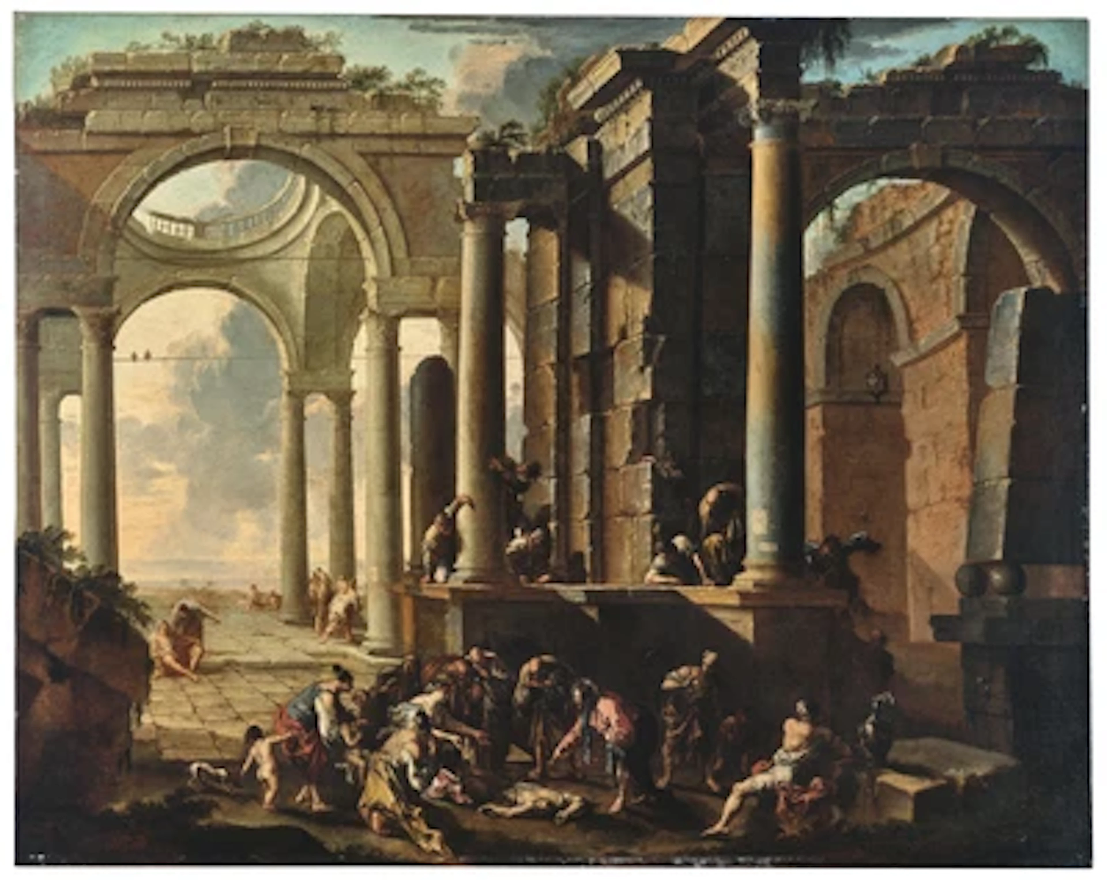 Alessandro Magnasco, called Lissandrino and Clemente Spera
