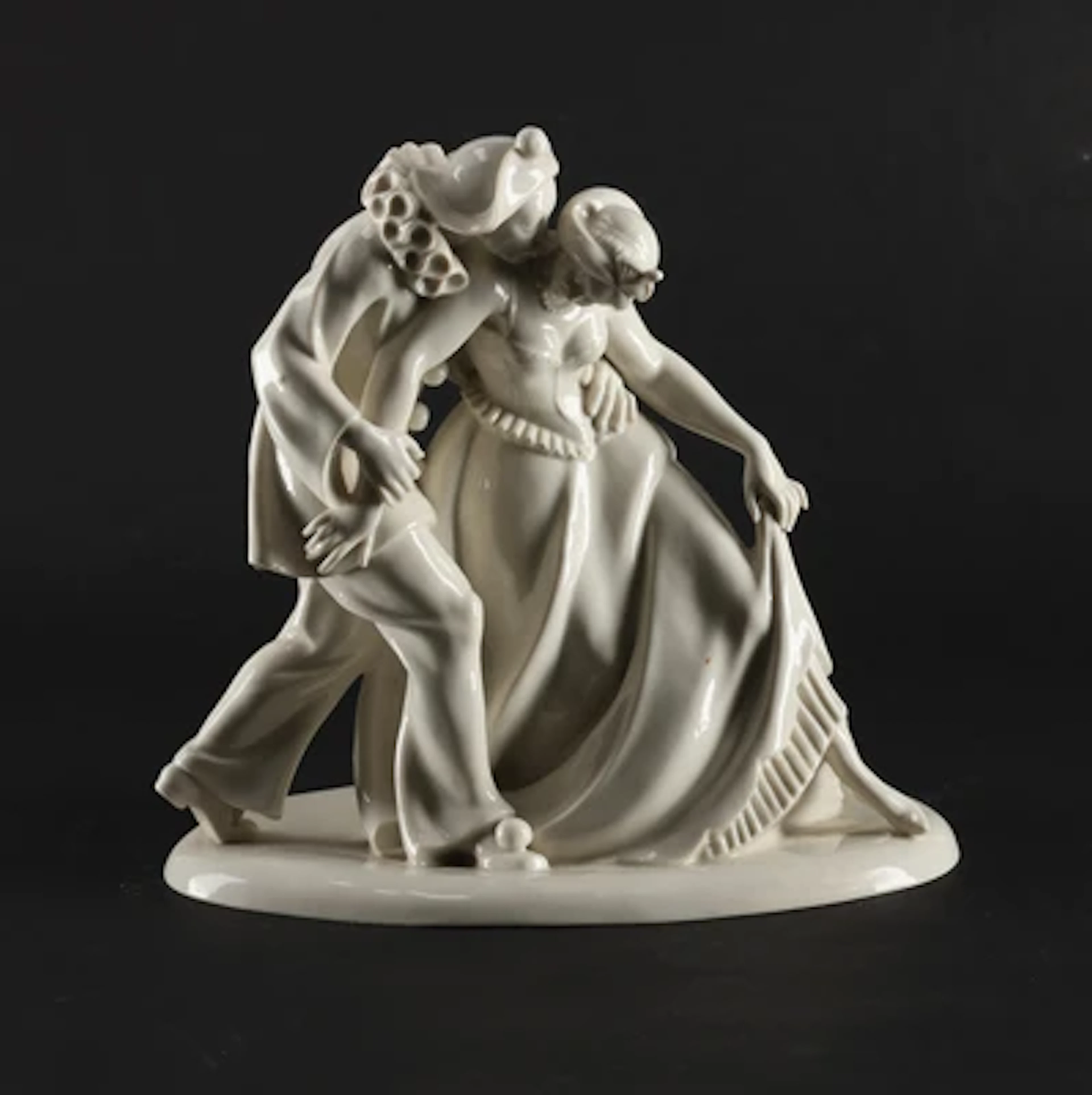 Gustav Oppel (1891-1971), a figural group ("Fastnacht"), model U 233