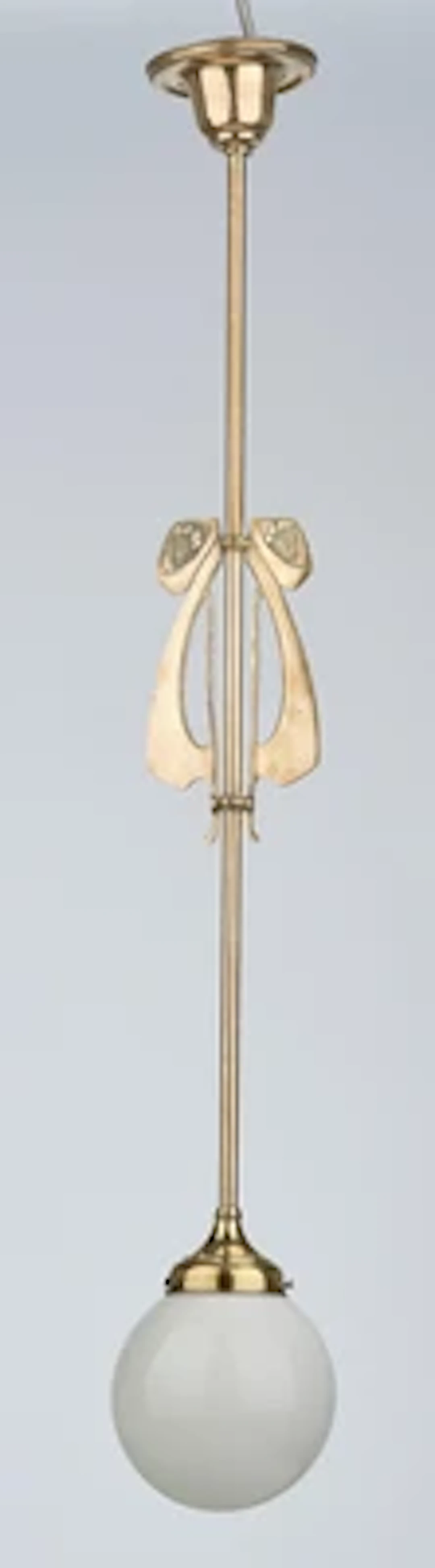 Deckenlampe mit Dekor im Secessionsstil, Entwurf: um 1900/15