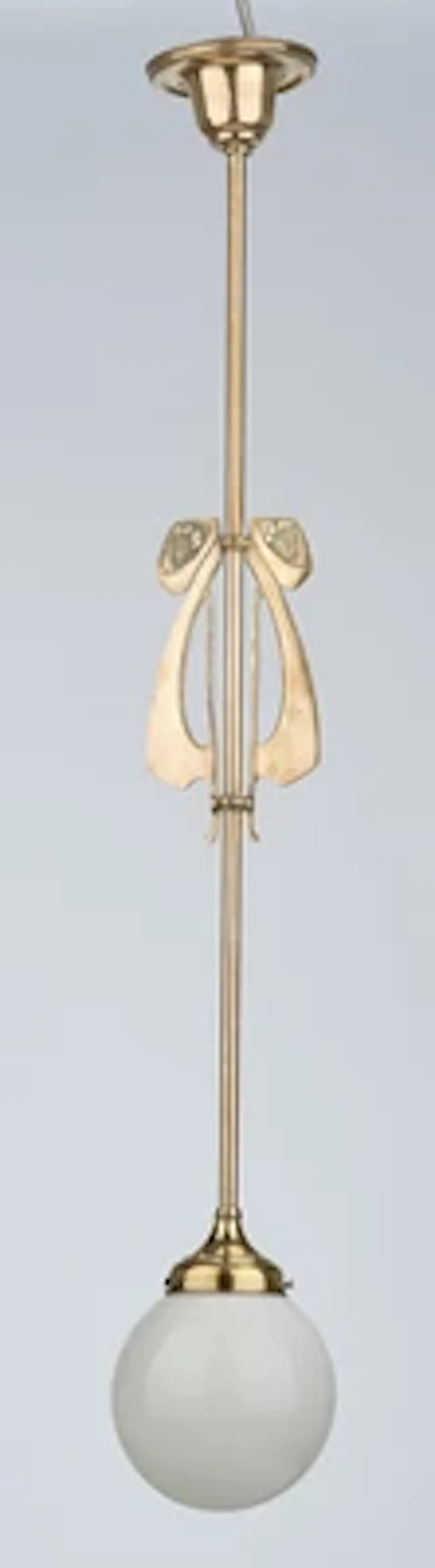 Deckenlampe mit Dekor im Secessionsstil, Entwurf: um 1900/15