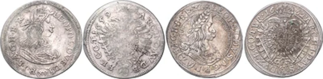 Leopold I.- XV Kreuzer Münzstätte Wien