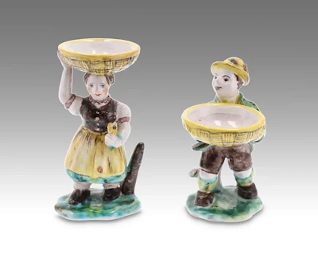 'Salzweiberl' and 'Salzmännchen', Schleiss Keramik, Gmunden, after 1926